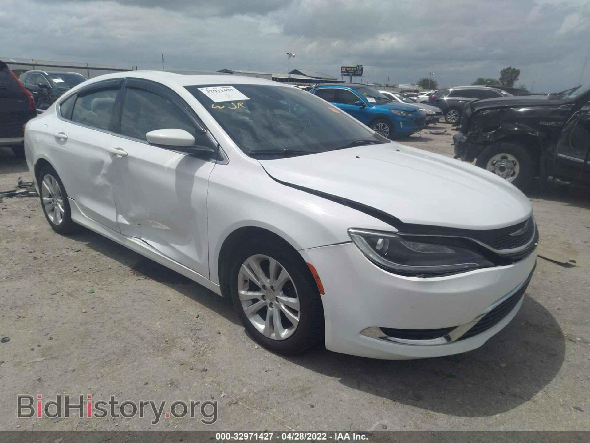 Фотография 1C3CCCAB5GN141735 - CHRYSLER 200 2016