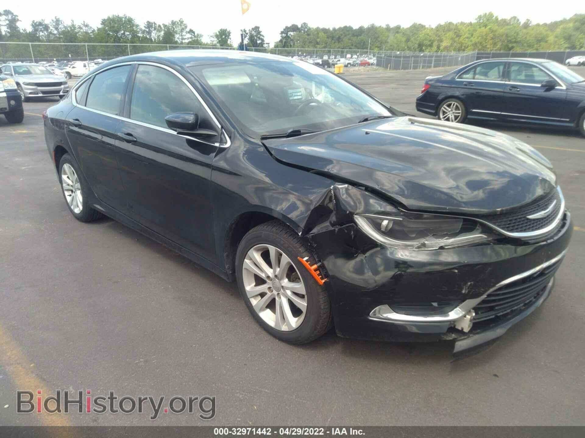 Фотография 1C3CCCAB3GN102786 - CHRYSLER 200 2016