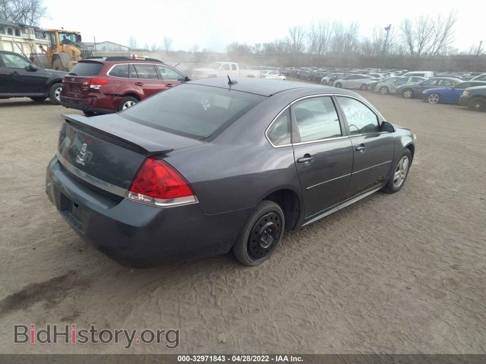 2011 CHEVROLET IMPALA - VIN: 2G1WG5EK2B1176514 - Фото 4