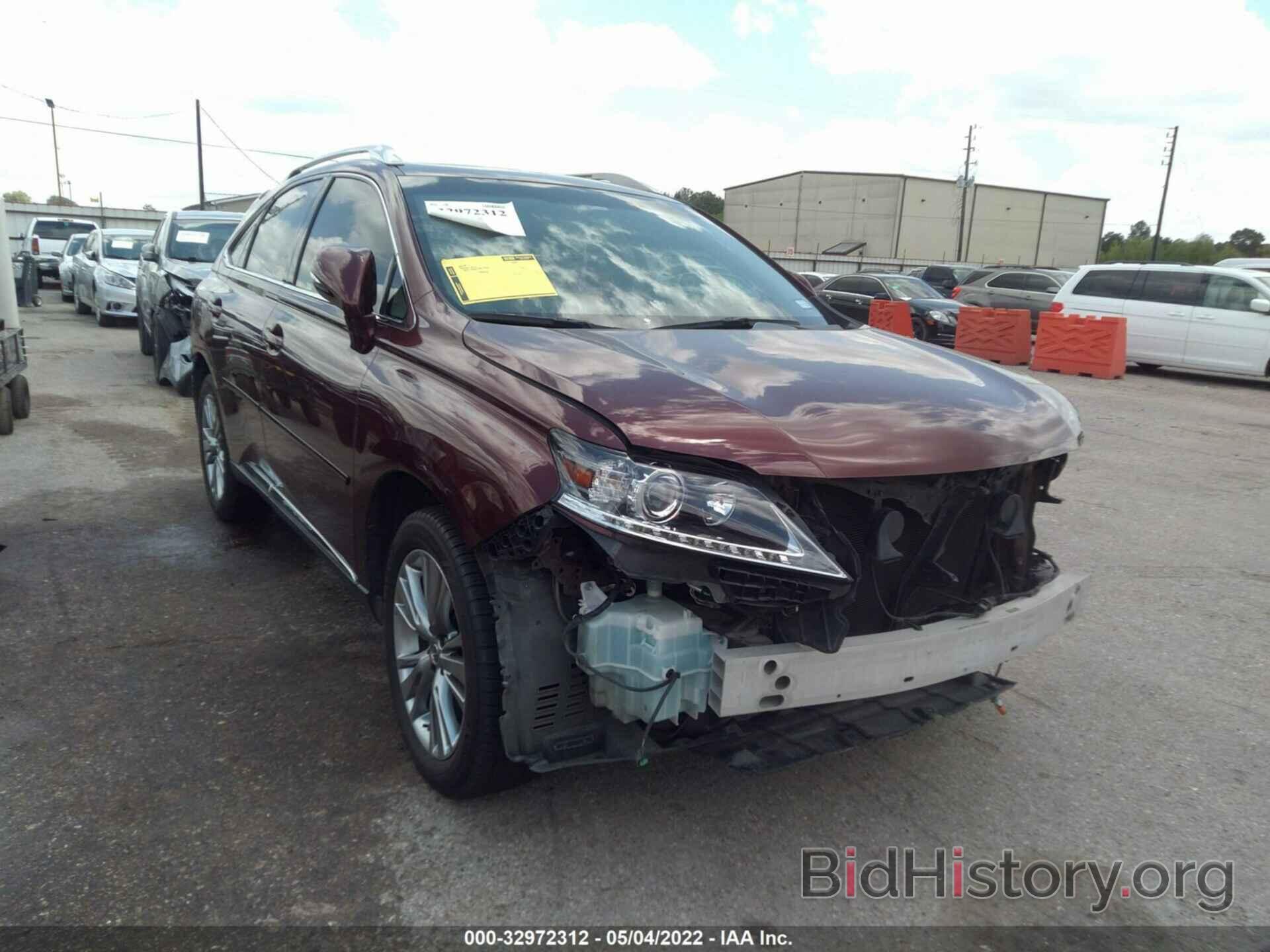 Photo 2T2ZK1BA1DC099481 - LEXUS RX 350 2013