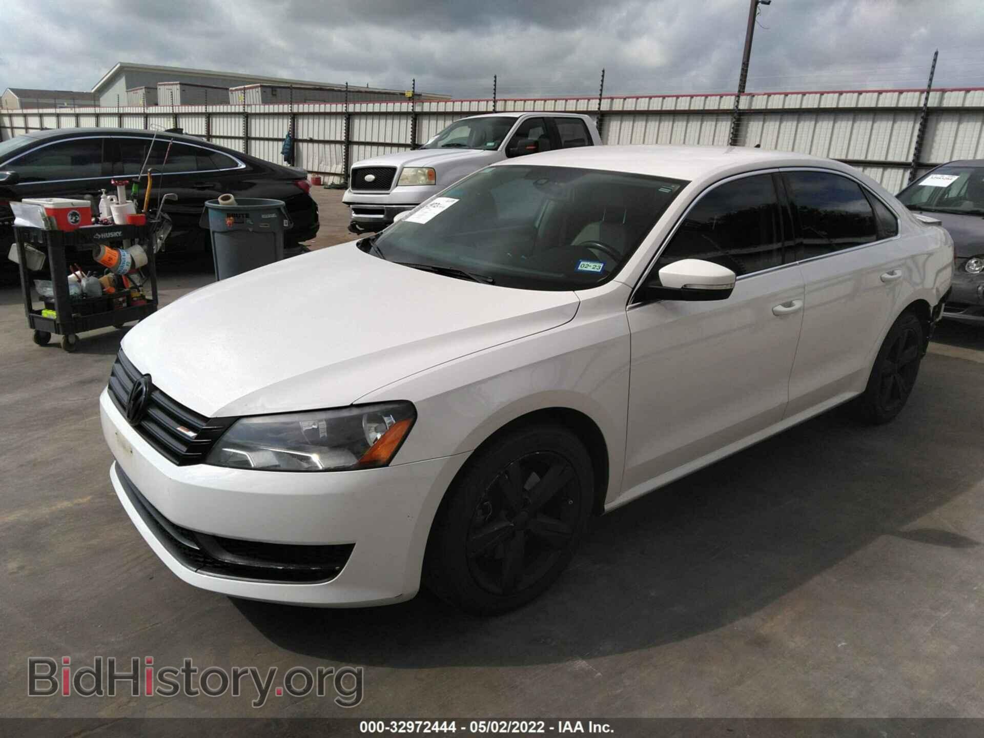 2013 VOLKSWAGEN PASSAT - VIN: 1VWBP7A36DC139699 - Фото 2