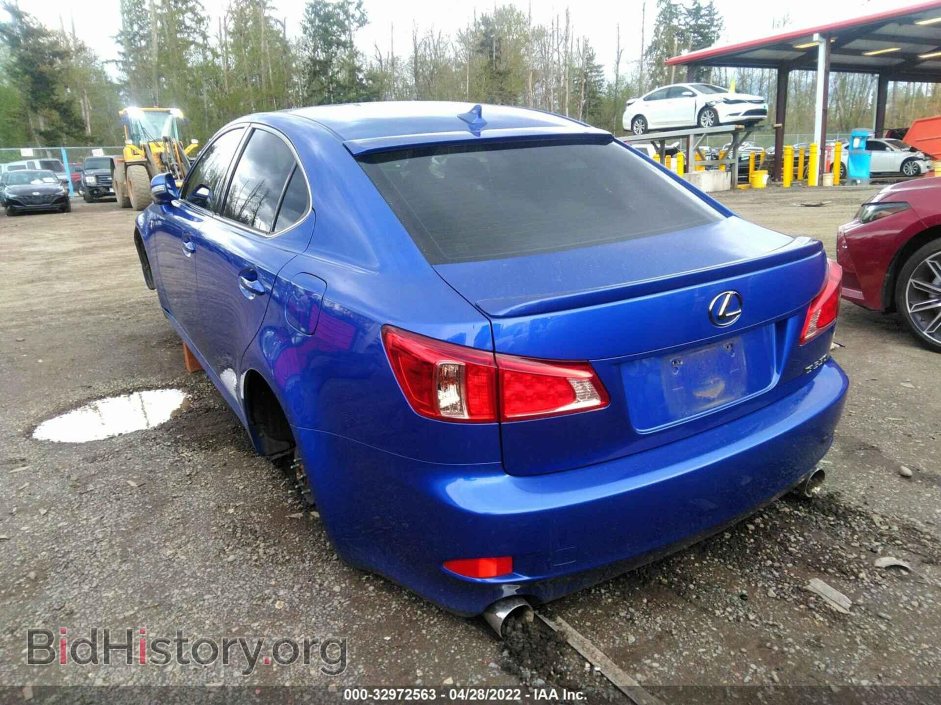 2011 LEXUS IS 350 - VIN: JTHBE5C28B5027343 - Фото 3