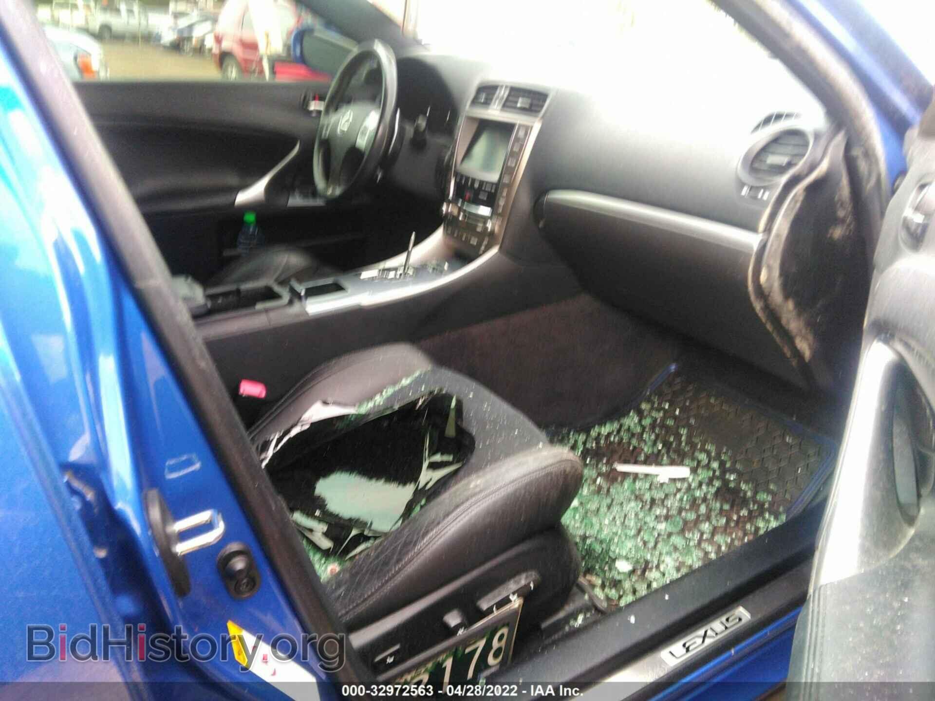 2011 LEXUS IS 350 - VIN: JTHBE5C28B5027343 - Фото 5