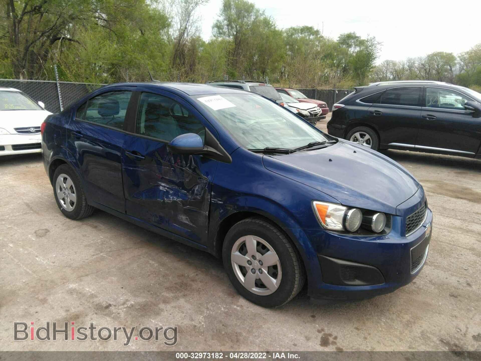 Фотография 1G1JB5SH7E4223062 - CHEVROLET SONIC 2014