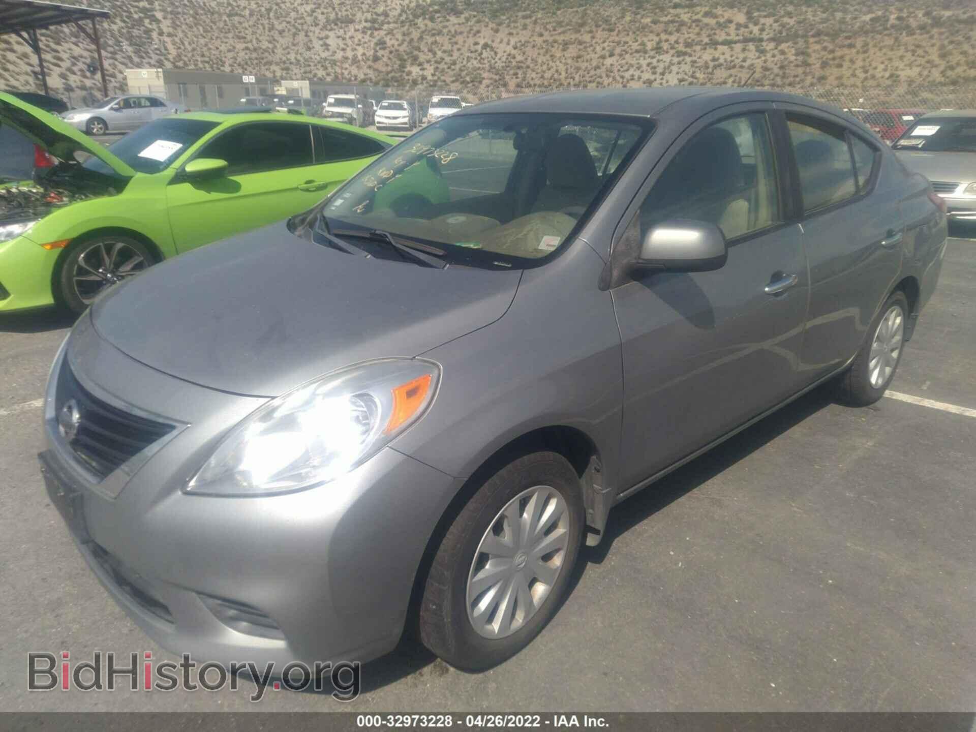 2012 NISSAN VERSA - VIN: 3N1CN7AP1CL921950 - Фото 2