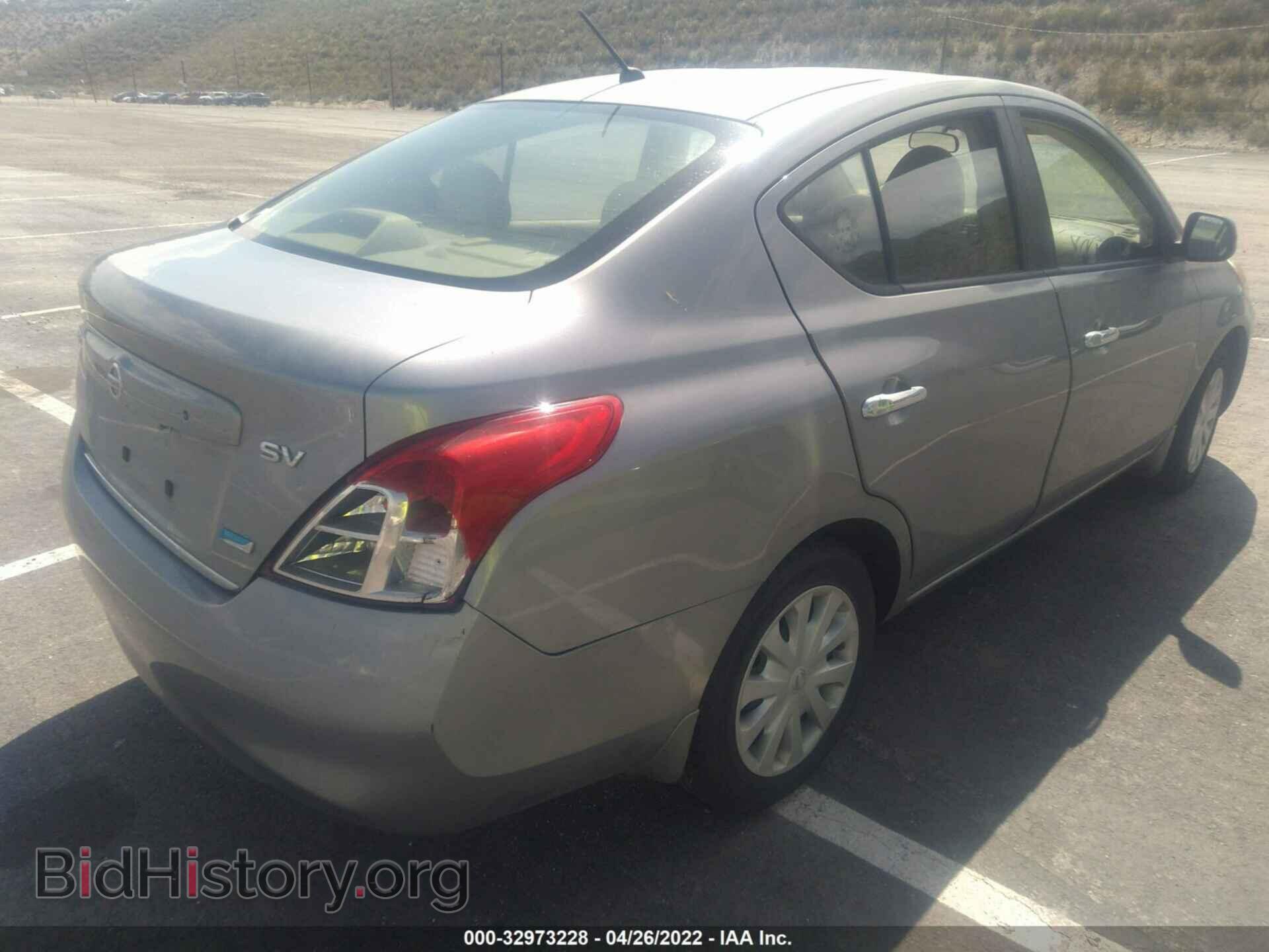 2012 NISSAN VERSA - VIN: 3N1CN7AP1CL921950 - Фото 4