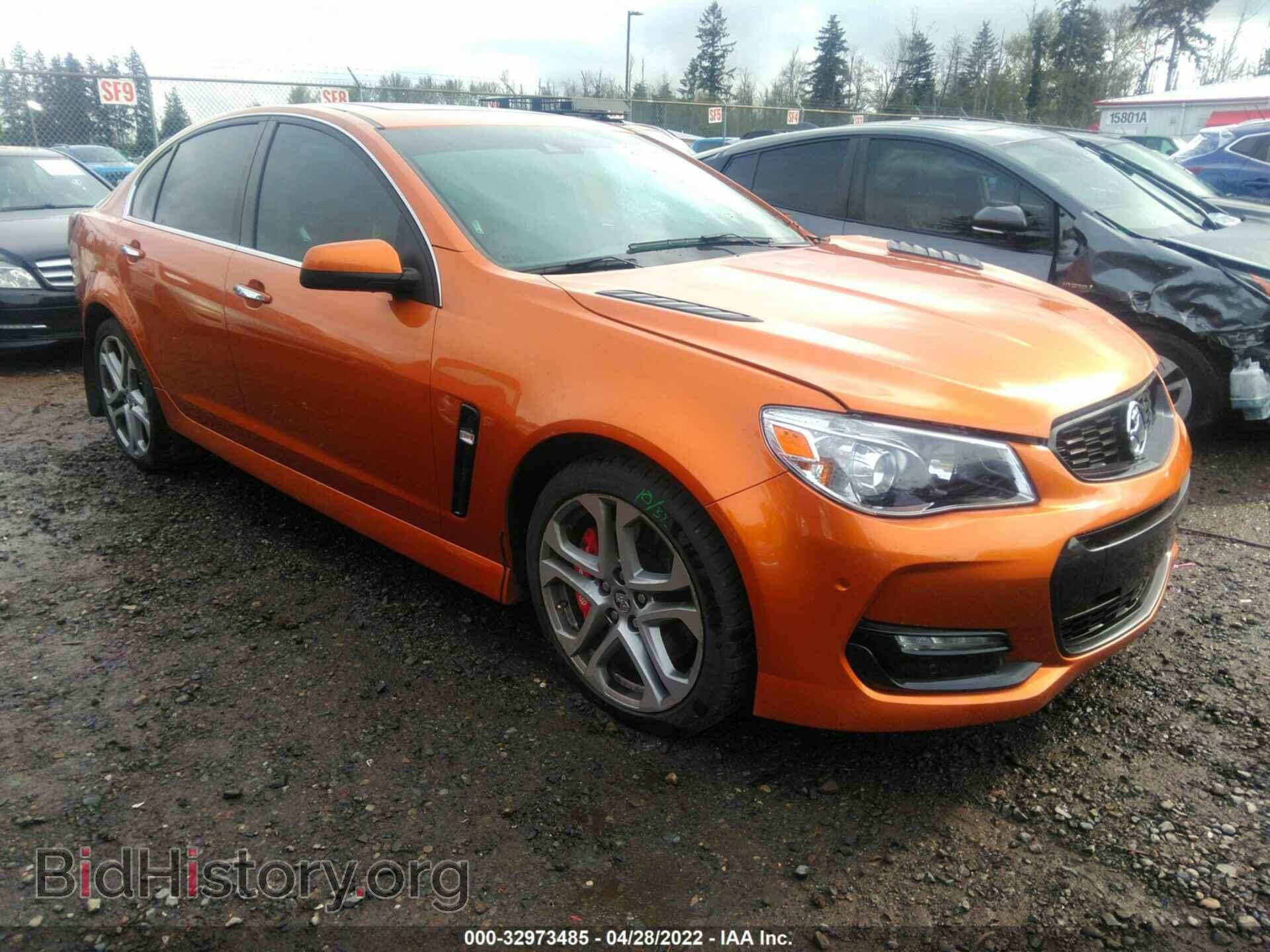 Photo 6G3F25RW1HL305500 - CHEVROLET SS 2017