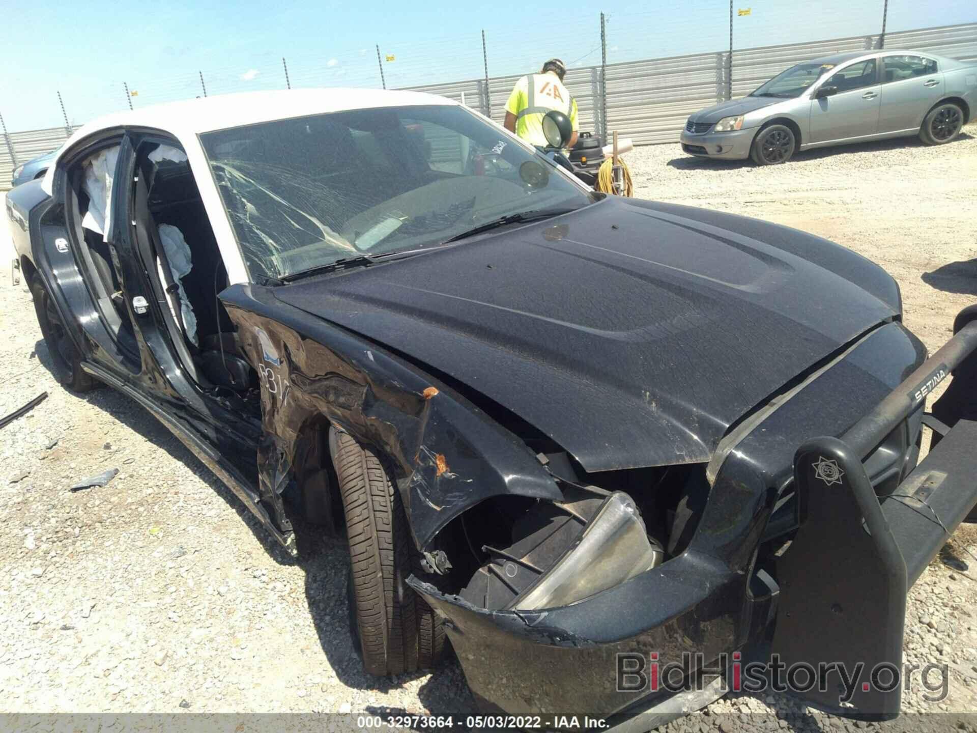 Photo 2C3CDXAT6DH687218 - DODGE CHARGER 2013