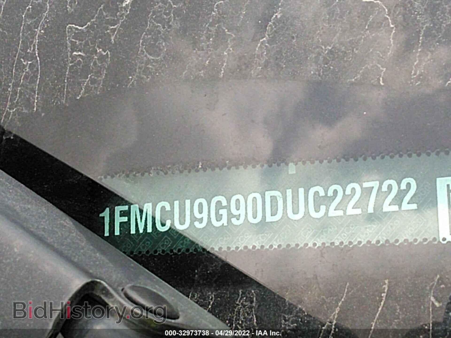 2013 FORD ESCAPE - VIN: 1FMCU9G90DUC22722 - Фото 9