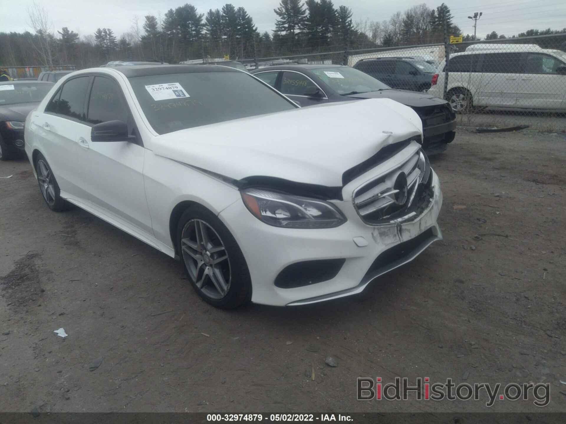 Photo WDDHF8JB0EB002896 - MERCEDES-BENZ E-CLASS 2014