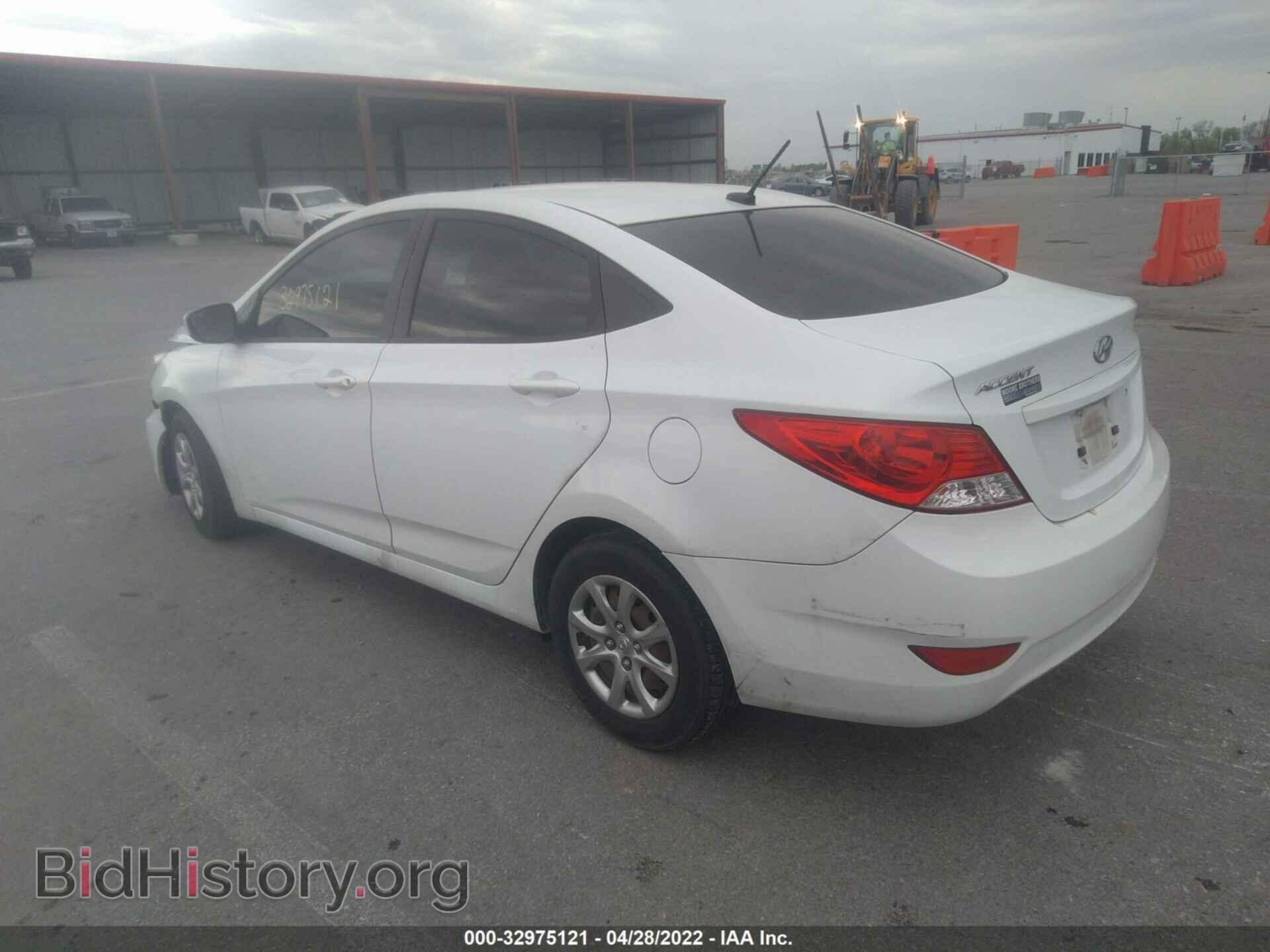 2014 HYUNDAI ACCENT - VIN: KMHCT4AE7EU632754 - Фото 3