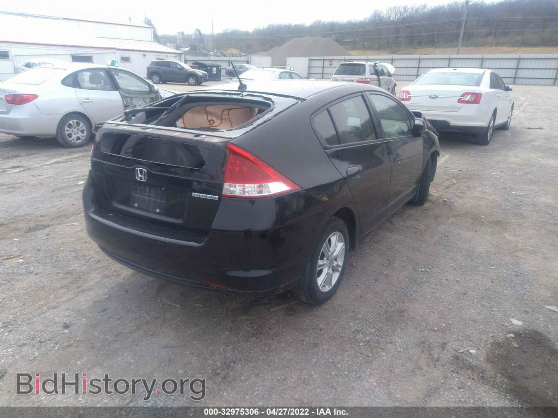 2010 HONDA INSIGHT - VIN: JHMZE2H76AS032302 - Фото 4