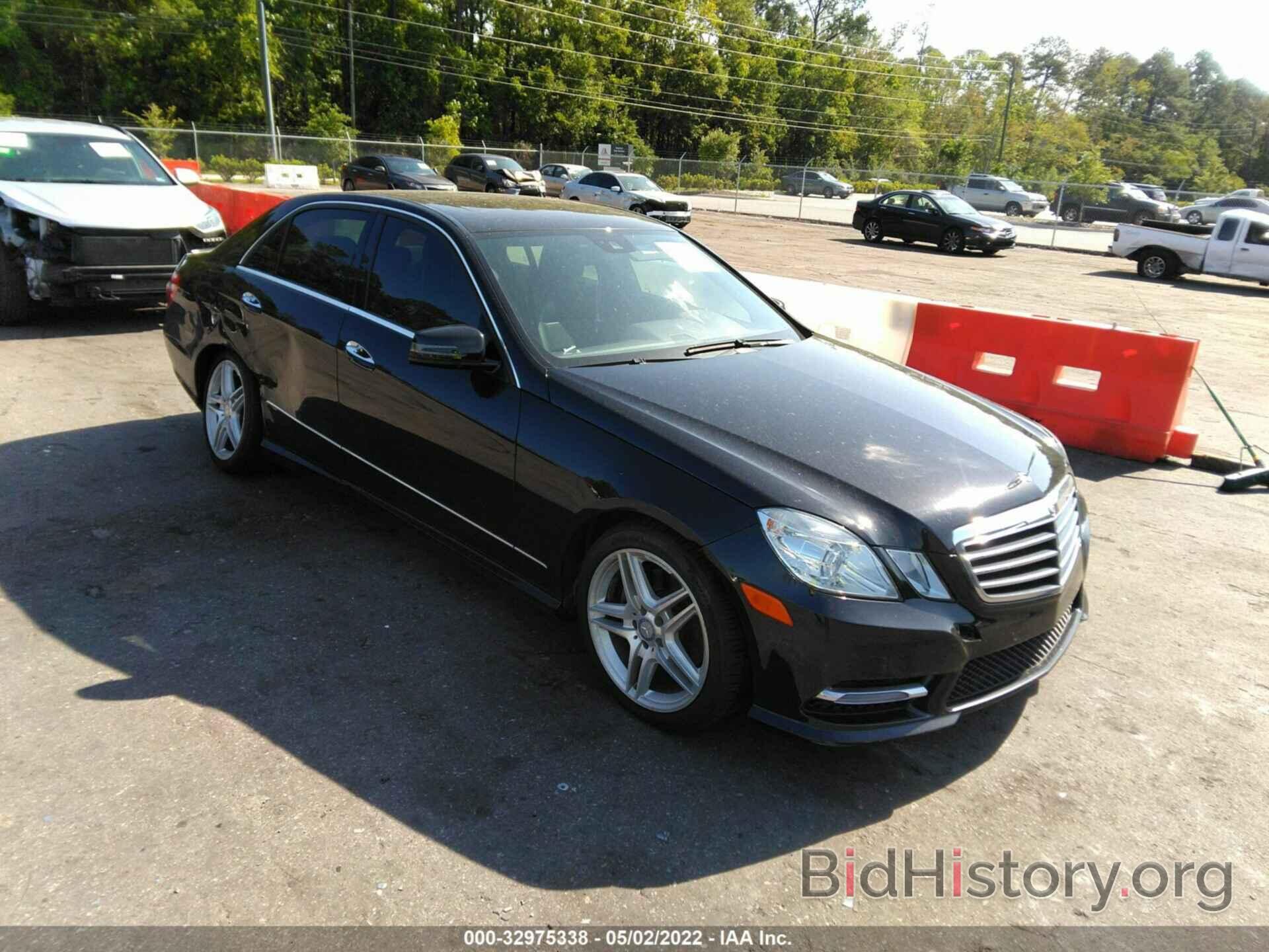 Photo WDDHF5KB3DA723019 - MERCEDES-BENZ E-CLASS 2013