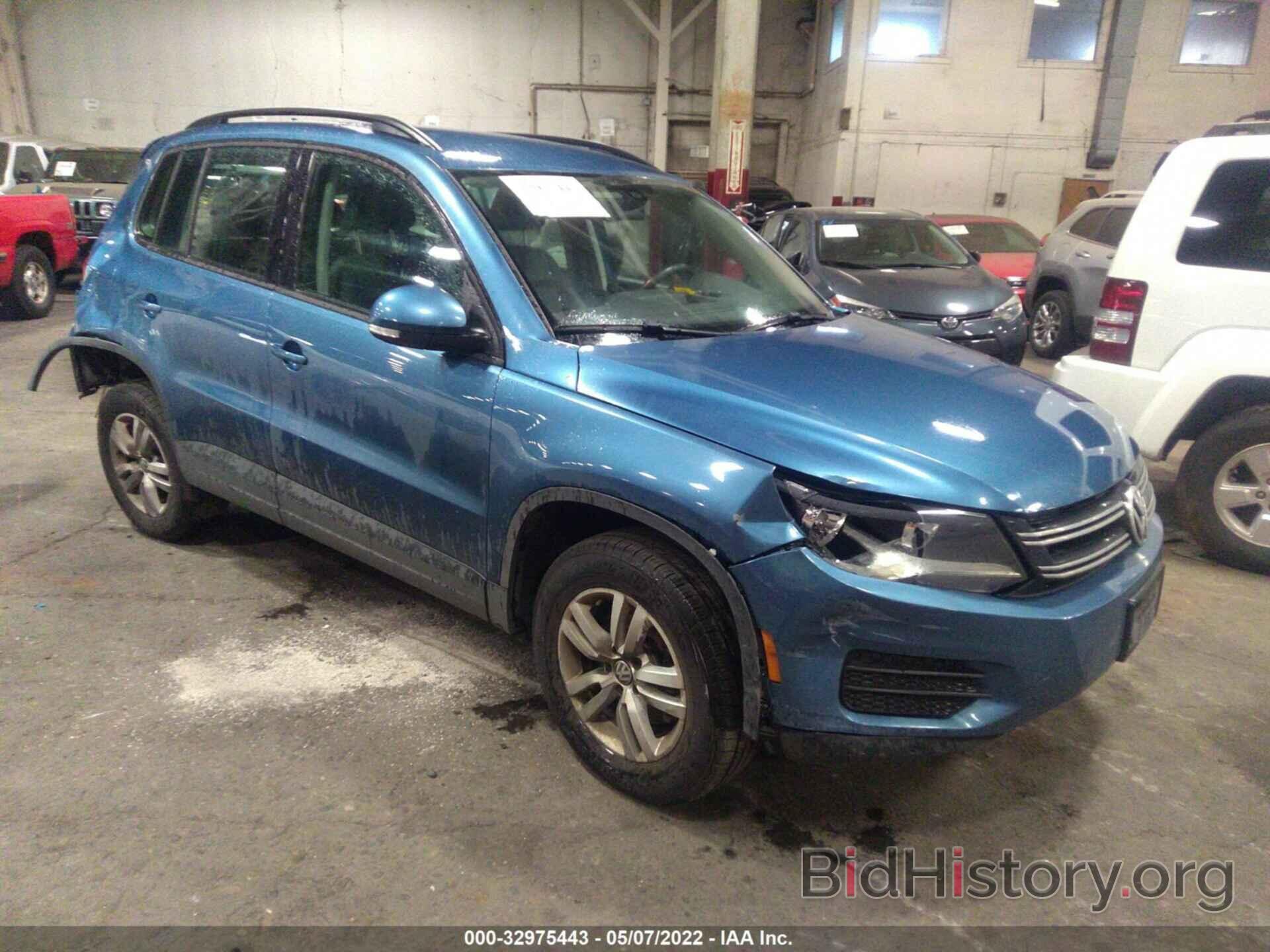 Photo WVGBV7AXXHK014935 - VOLKSWAGEN TIGUAN 2017