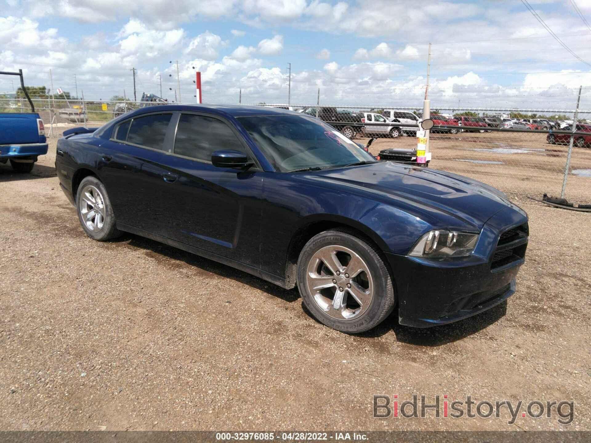 Photo 2C3CDXHG0DH560828 - DODGE CHARGER 2013