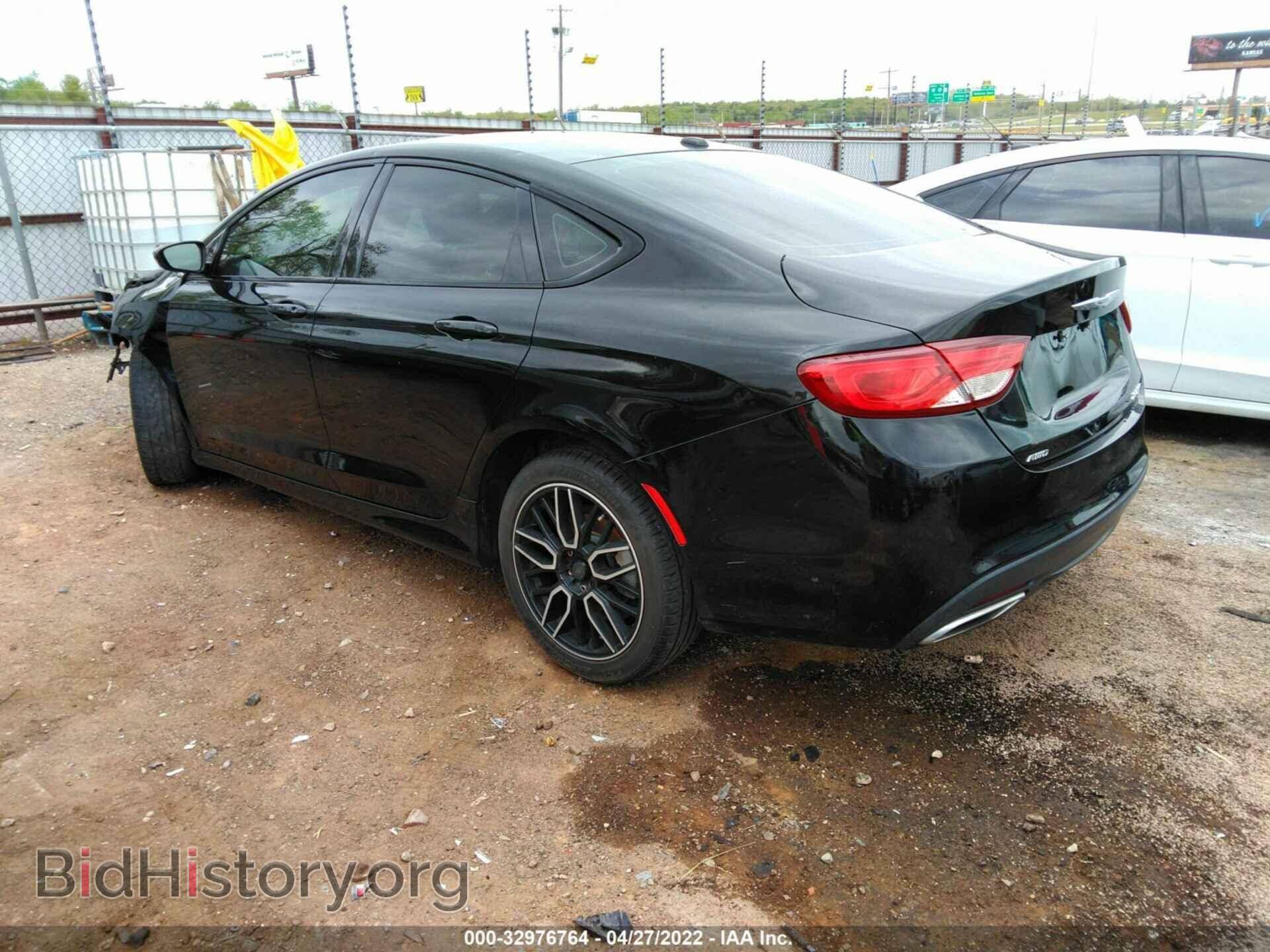 2015 CHRYSLER 200 - VIN: 1C3CCCDG3FN543792 - Фото 3