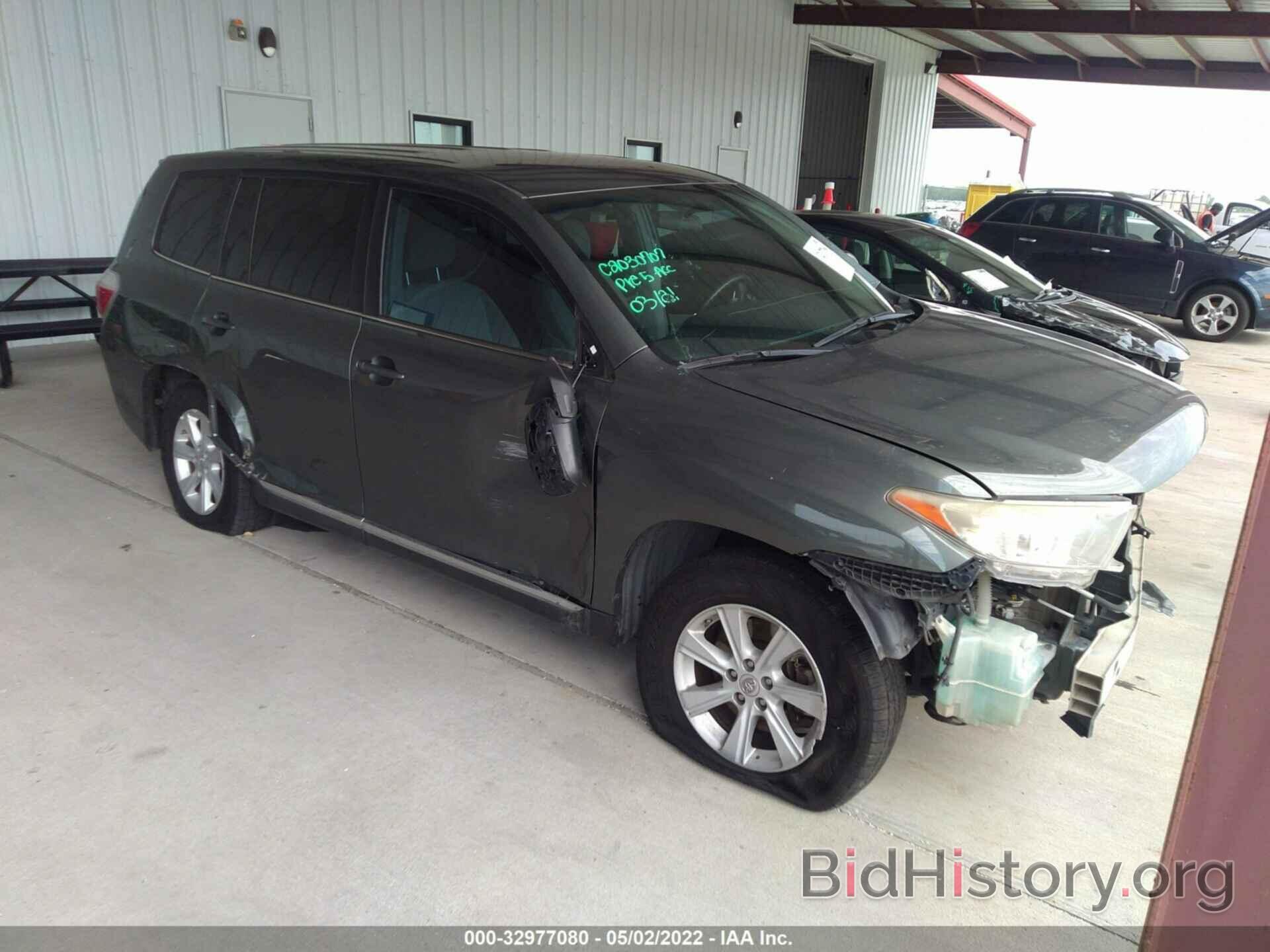 Photo 5TDZA3EH1DS045245 - TOYOTA HIGHLANDER 2013