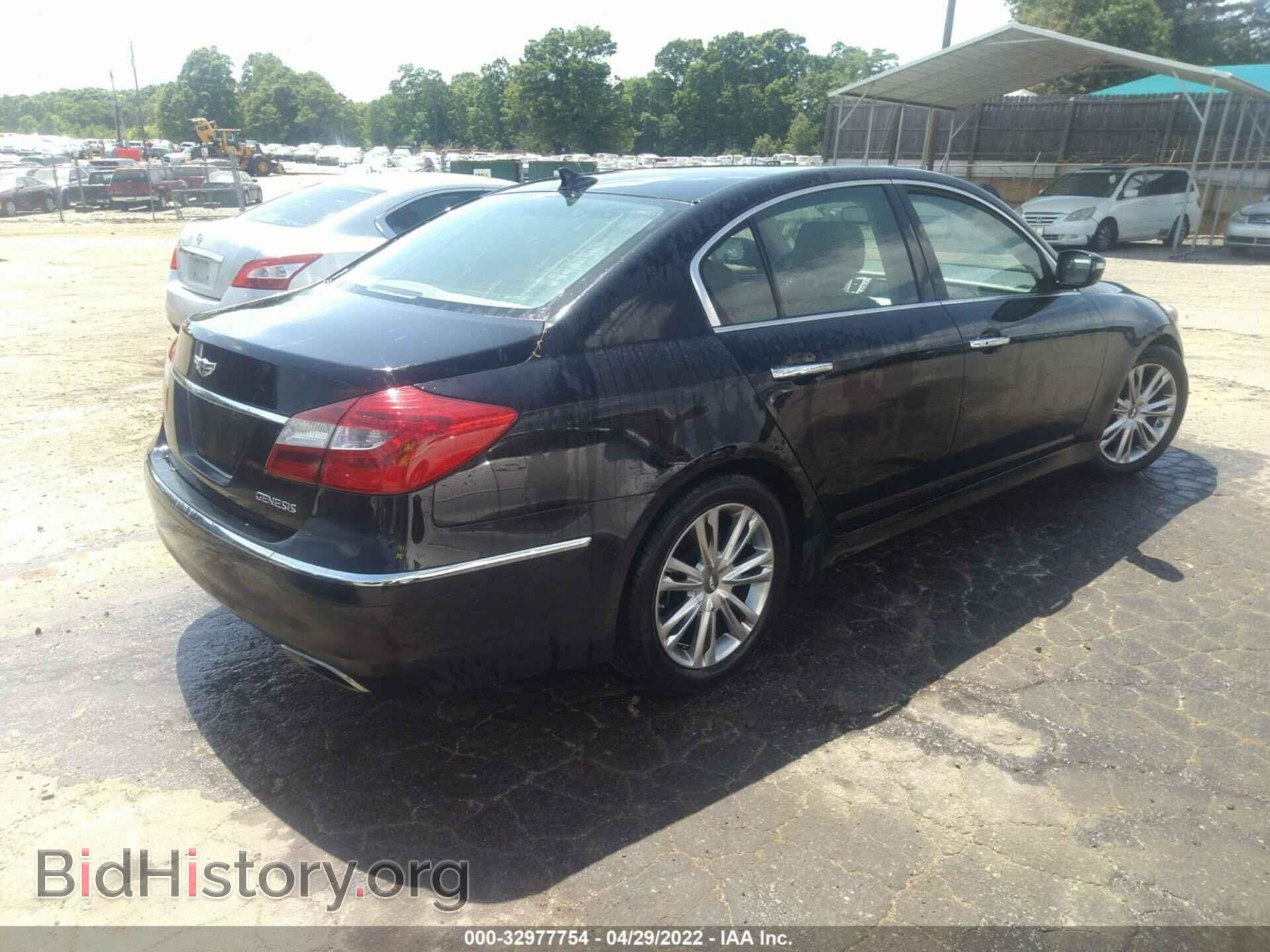 2012 HYUNDAI GENESIS - VIN: KMHGC4DD2CU161114 - Фото 4