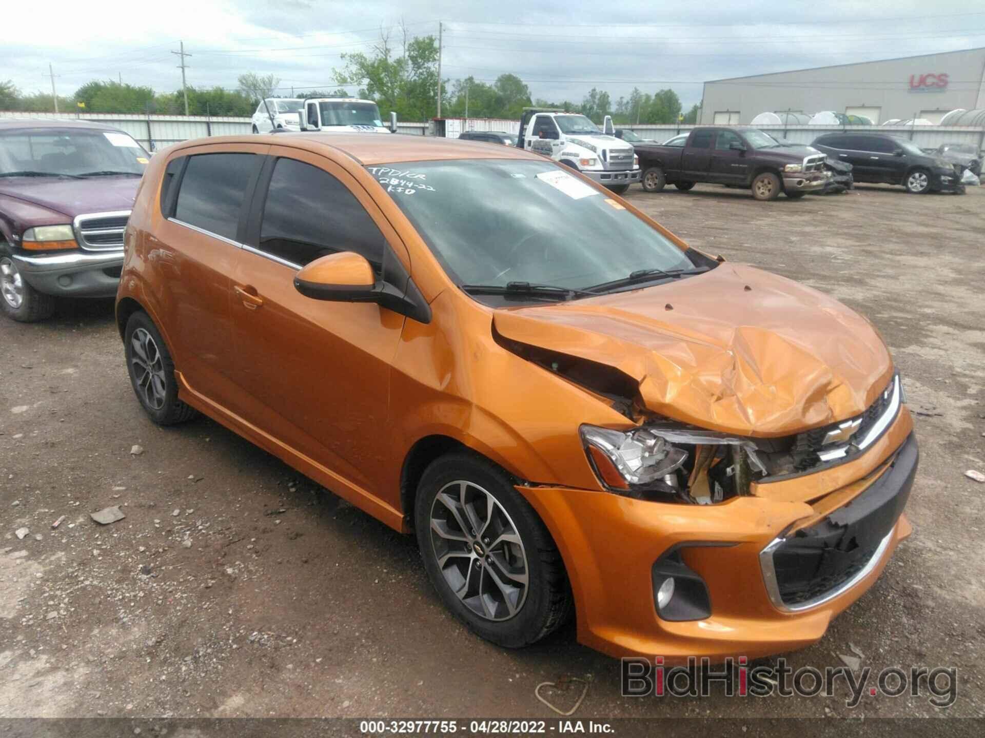 Фотография 1G1JD6SB3H4137151 - CHEVROLET SONIC 2017