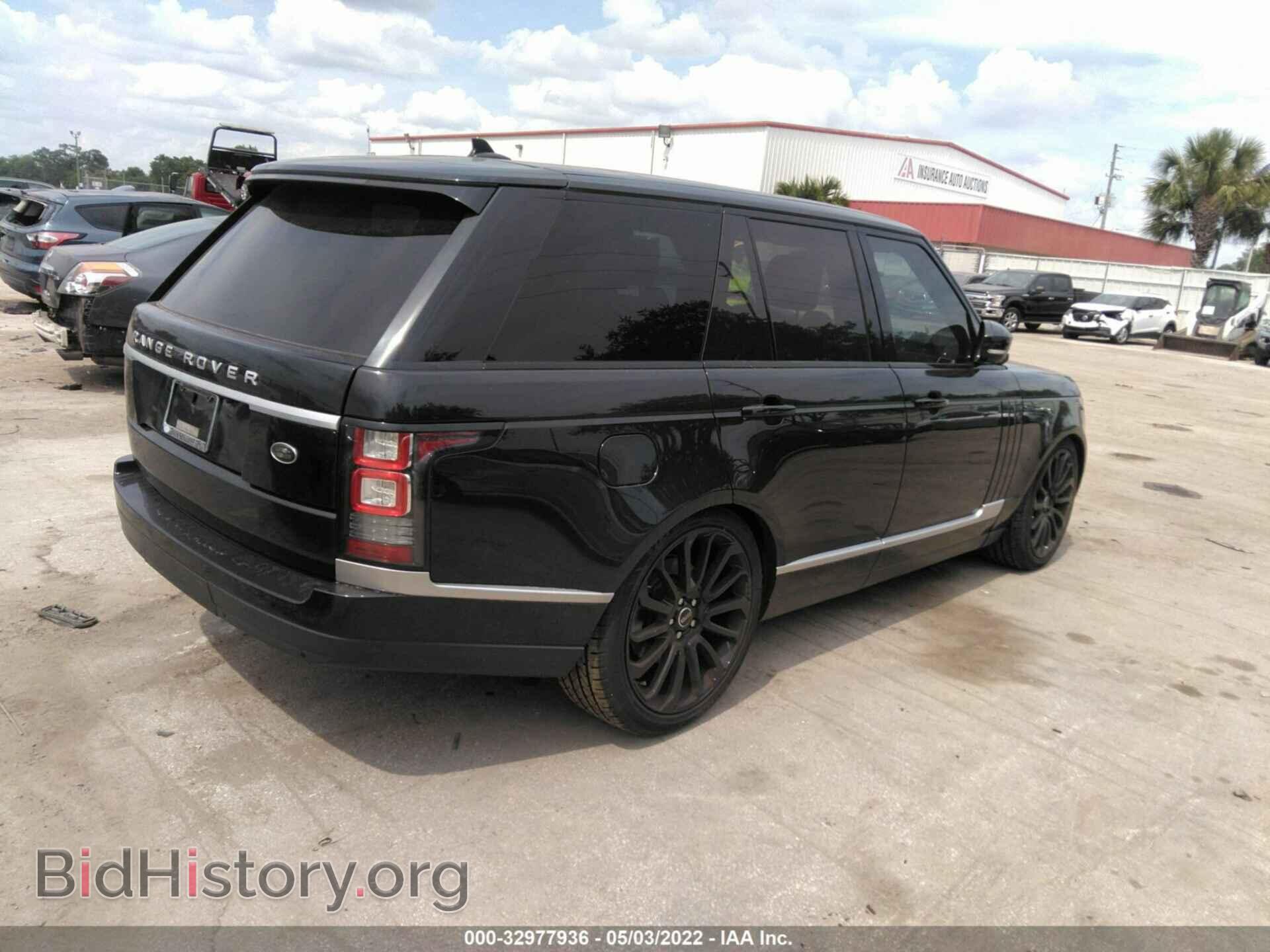 2016 LAND ROVER RANGE ROVER - VIN: SALGR2PF3GA317620 - Фото 4