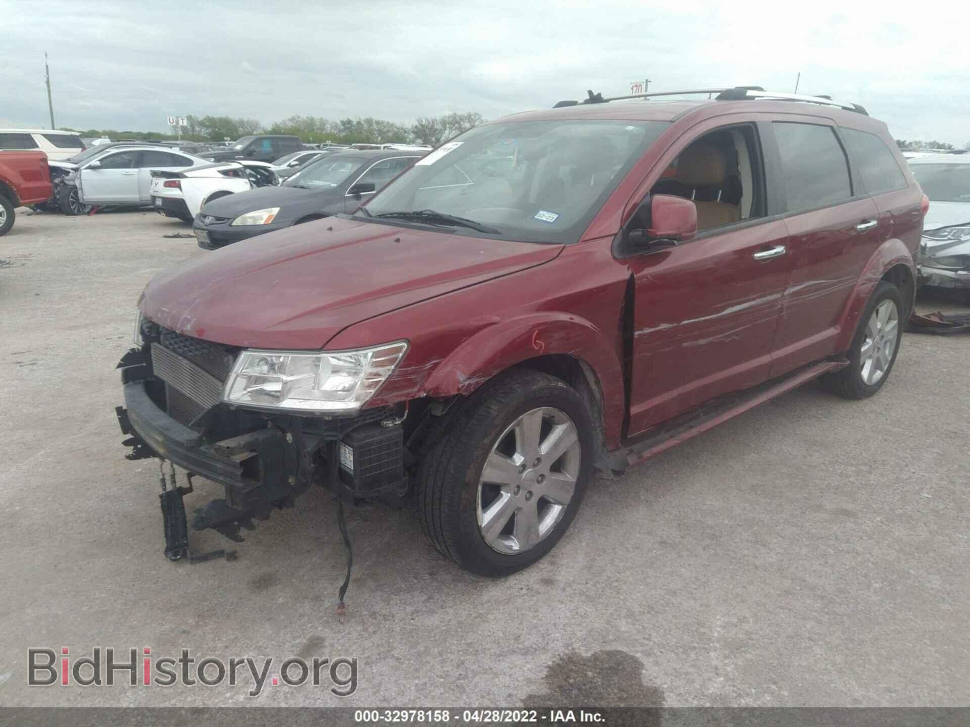 2011 DODGE JOURNEY - VIN: 3D4PH9FG8BT510590 - Фото 2