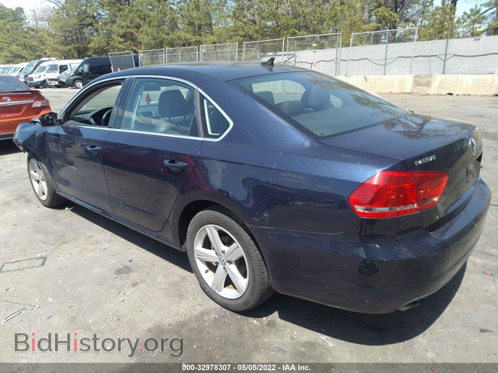 2014 VOLKSWAGEN PASSAT - VIN: 1VWAT7A37EC022898 - Фото 3