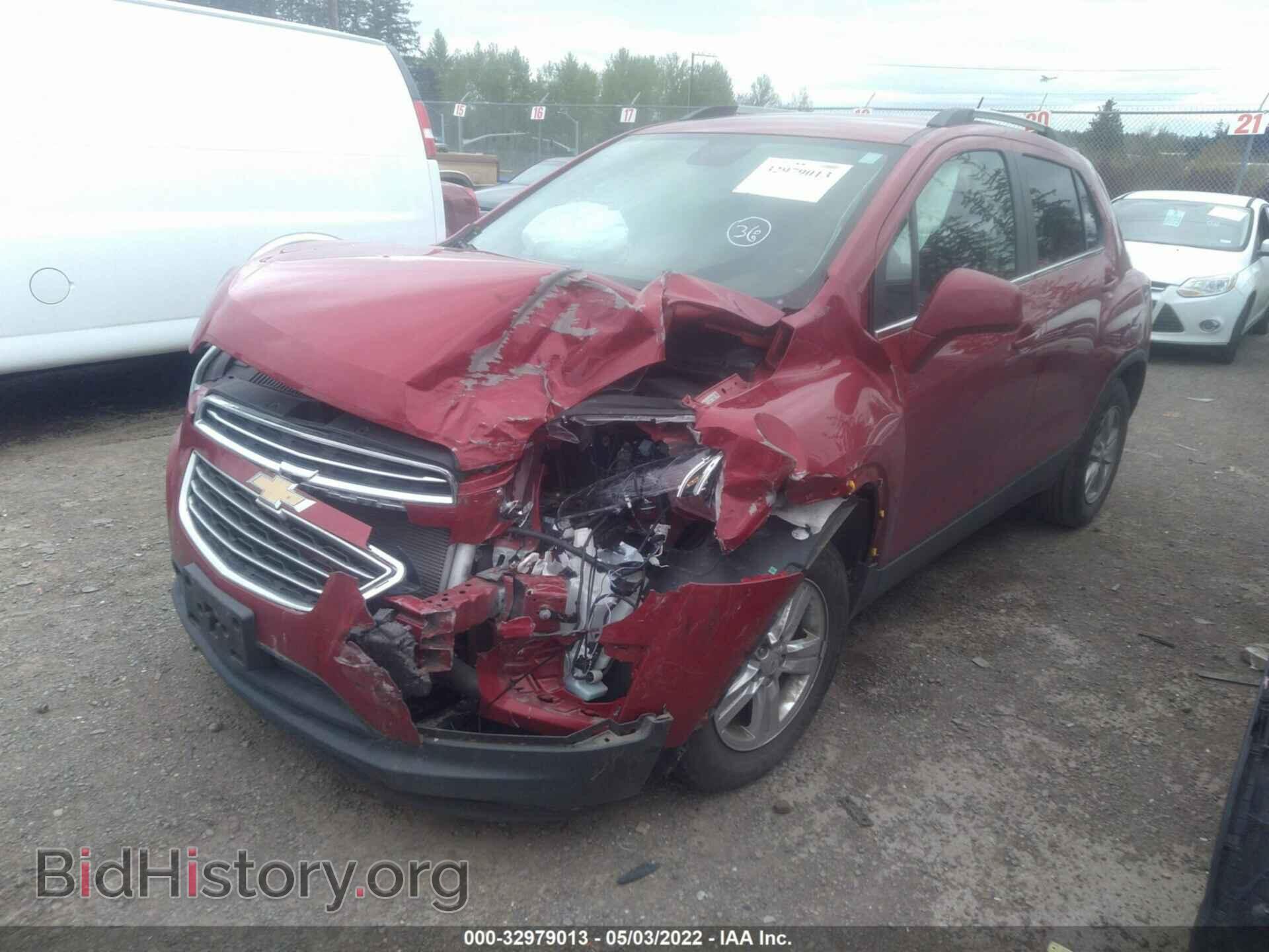2015 CHEVROLET TRAX - VIN: KL7CJLSB3FB056762 - Фото 2
