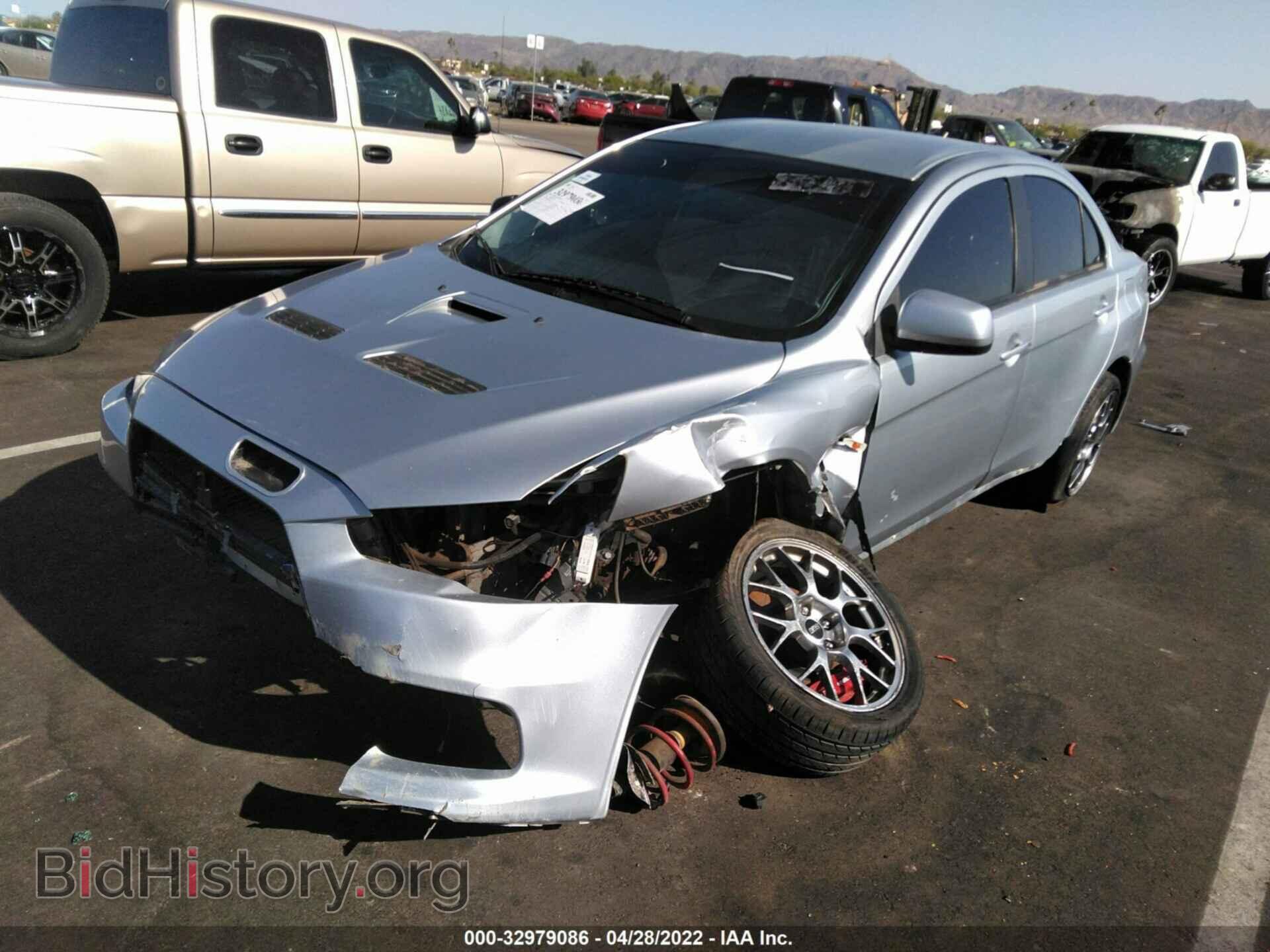 2013 MITSUBISHI LANCER EVOLUTION - VIN: JA32W5FV6DU024338 - Фото 2