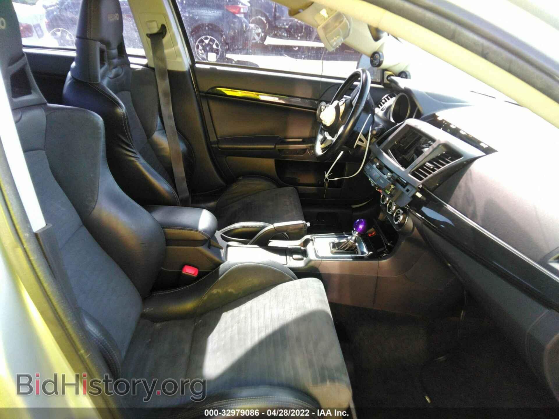 2013 MITSUBISHI LANCER EVOLUTION - VIN: JA32W5FV6DU024338 - Фото 5