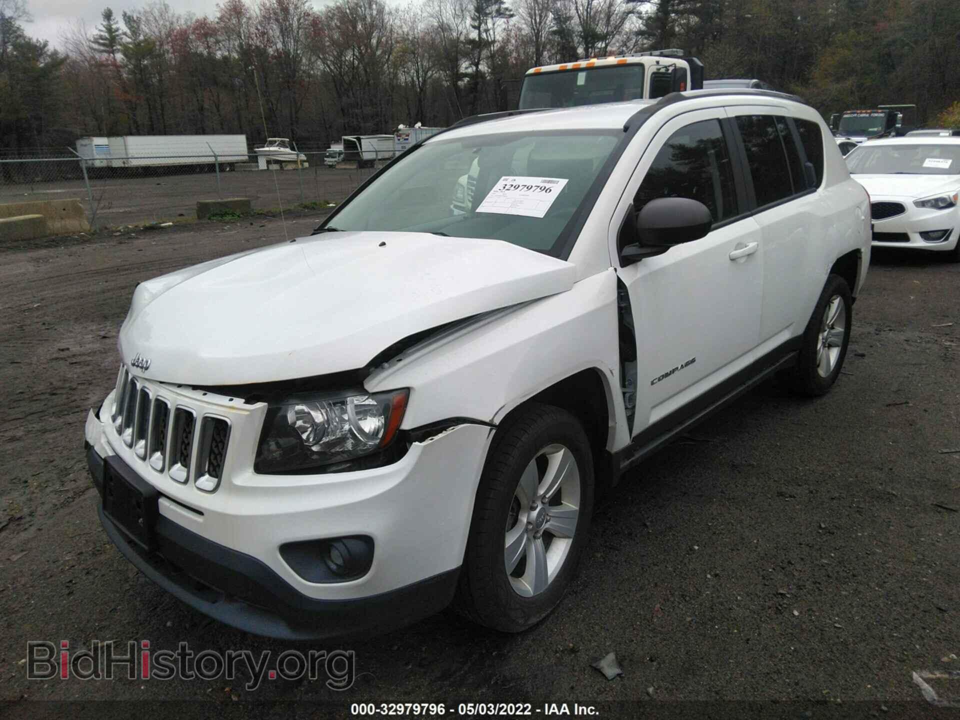 2014 JEEP COMPASS - VIN: 1C4NJDBB8ED809383 - Фото 2