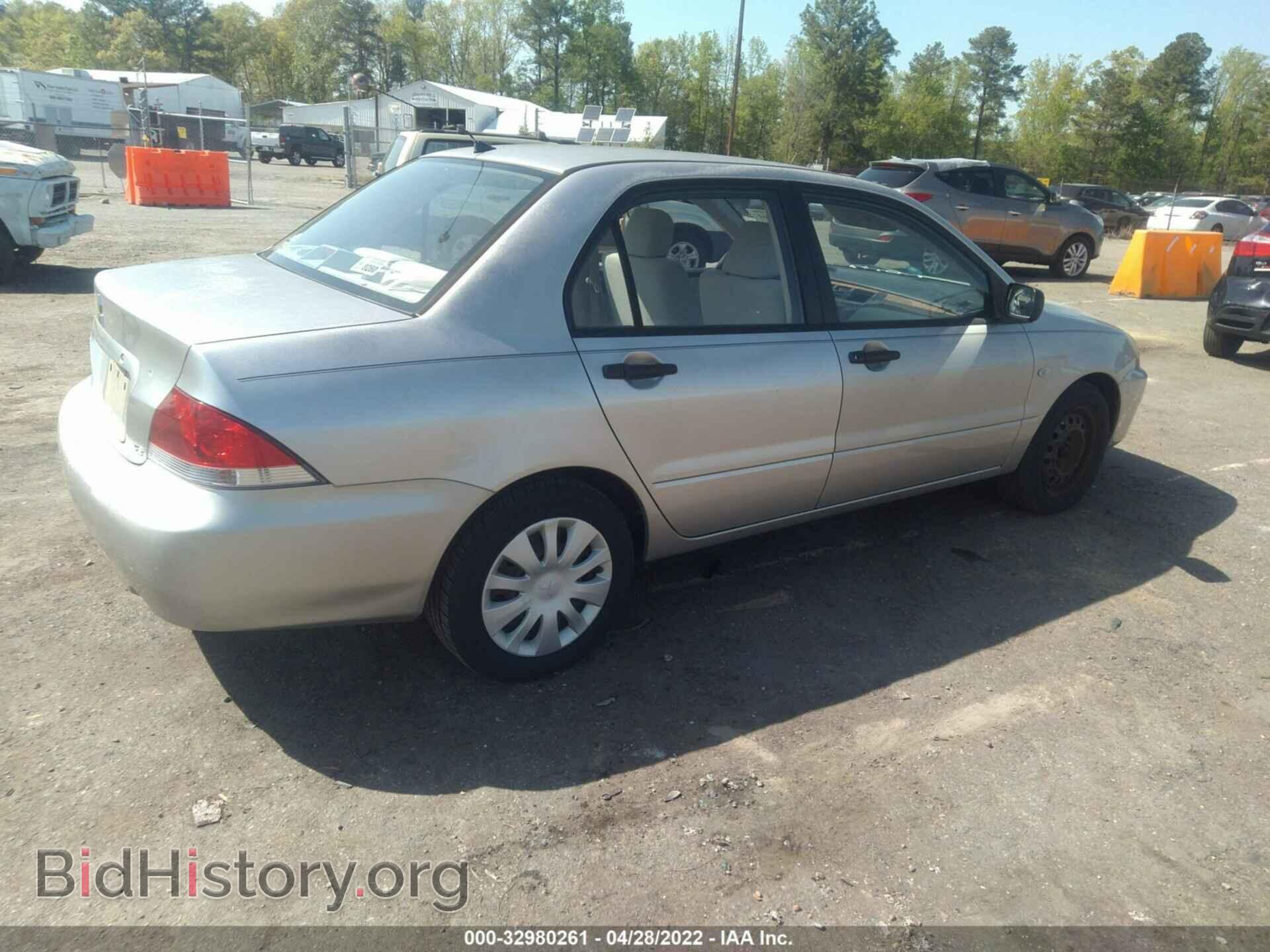 2006 MITSUBISHI LANCER - VIN: JA3AJ26E06U015291 - Фото 4