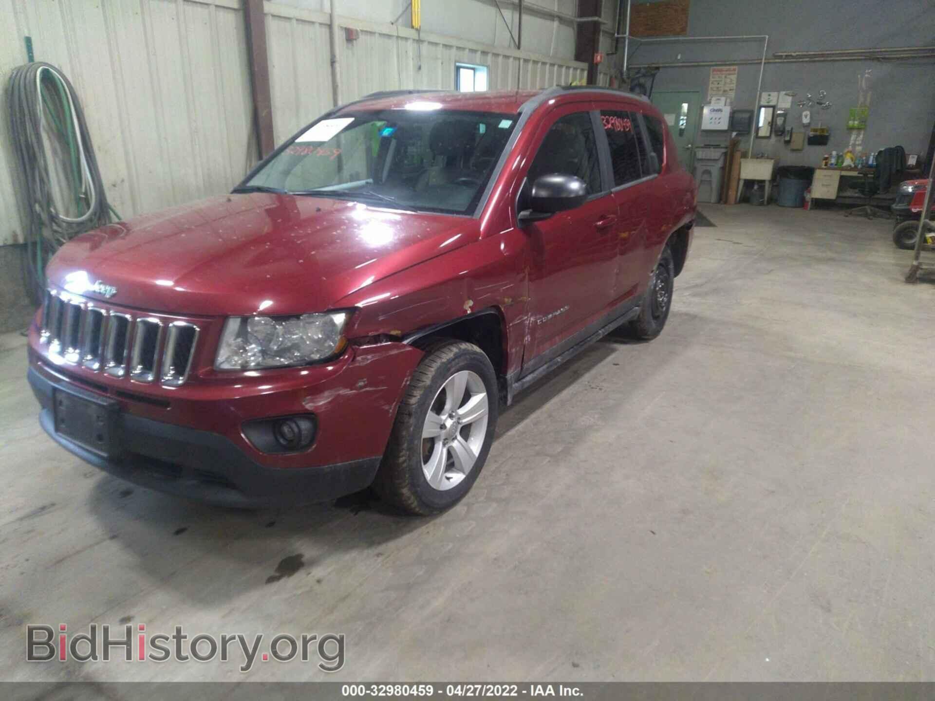 2013 JEEP COMPASS - VIN: 1C4NJCBB7DD276449 - Фото 2