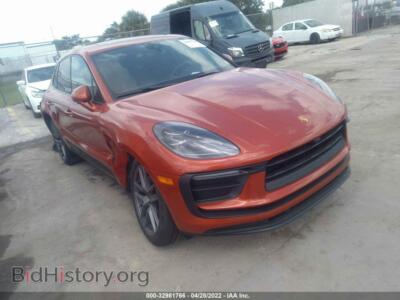 2022 Porsche MACAN, orange — VIN WP1AA2A59NLB01842, IAAI