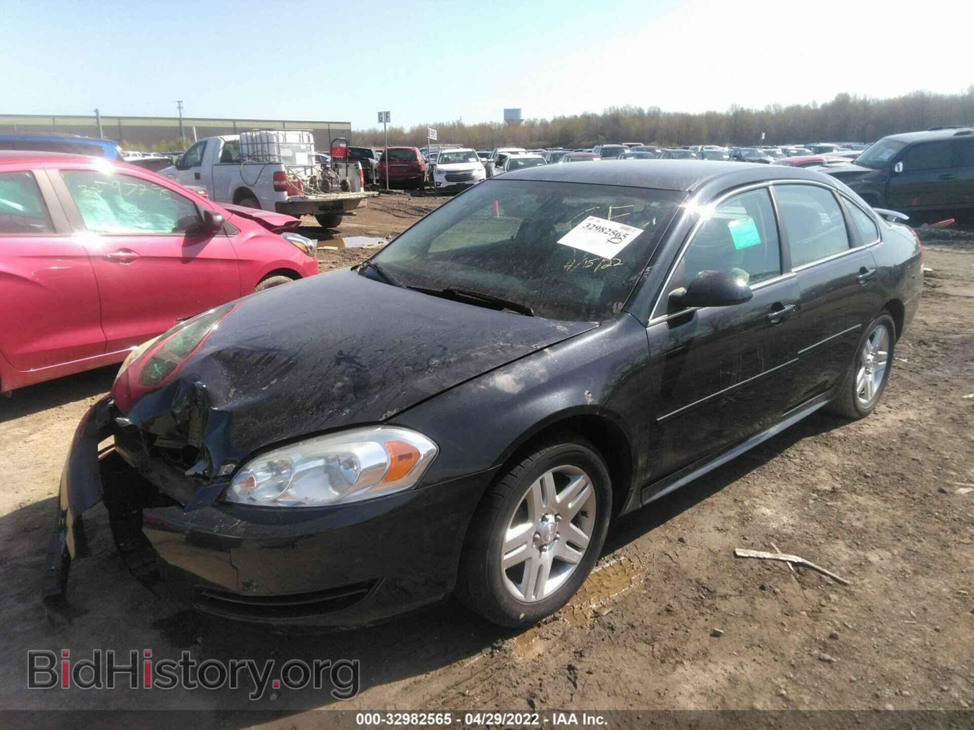 2012 CHEVROLET IMPALA - VIN: 2G1WB5E33C1151131 - Фото 2