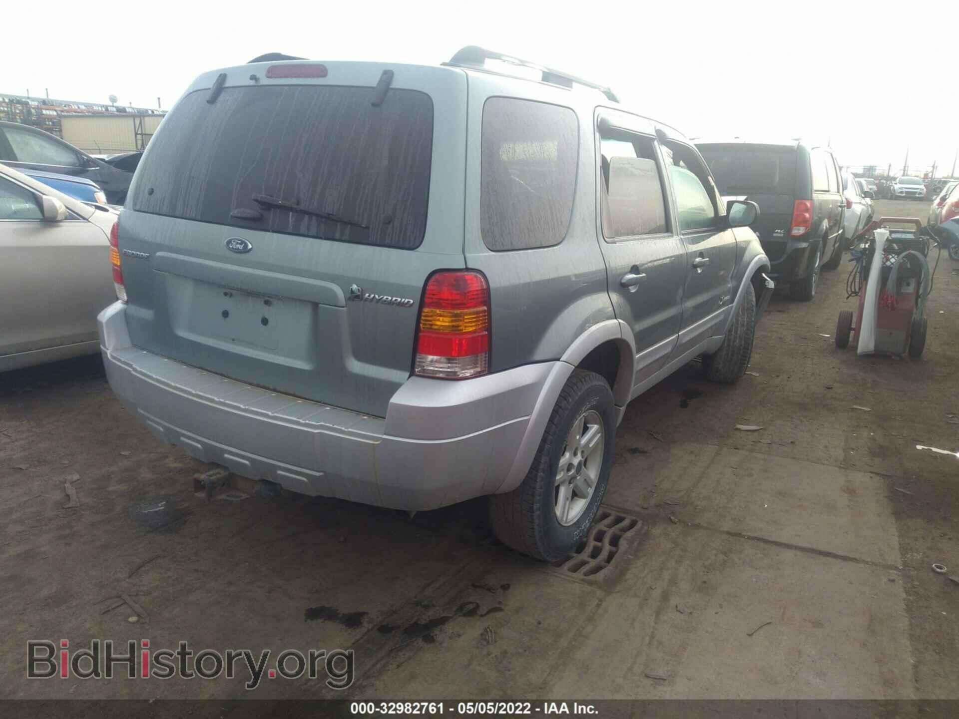 2007 FORD ESCAPE - VIN: 1FMCU49H47KA67096 - Фото 4
