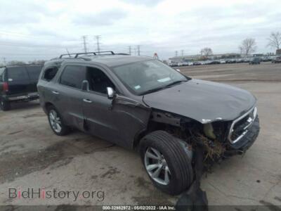 2011 Dodge DURANGO Crew, серый — VIN 1D4RE4GG2BC734338, IAAI
