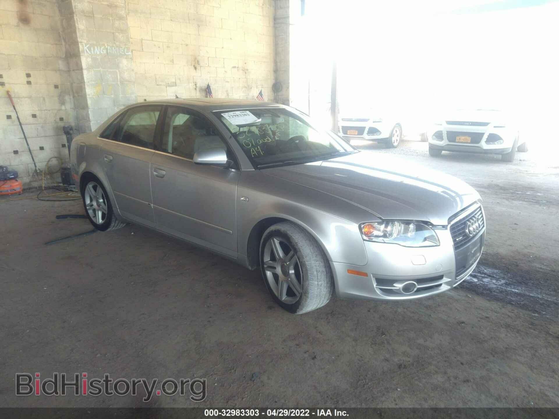 Photo WAUDF78E37A201546 - AUDI A4 2007