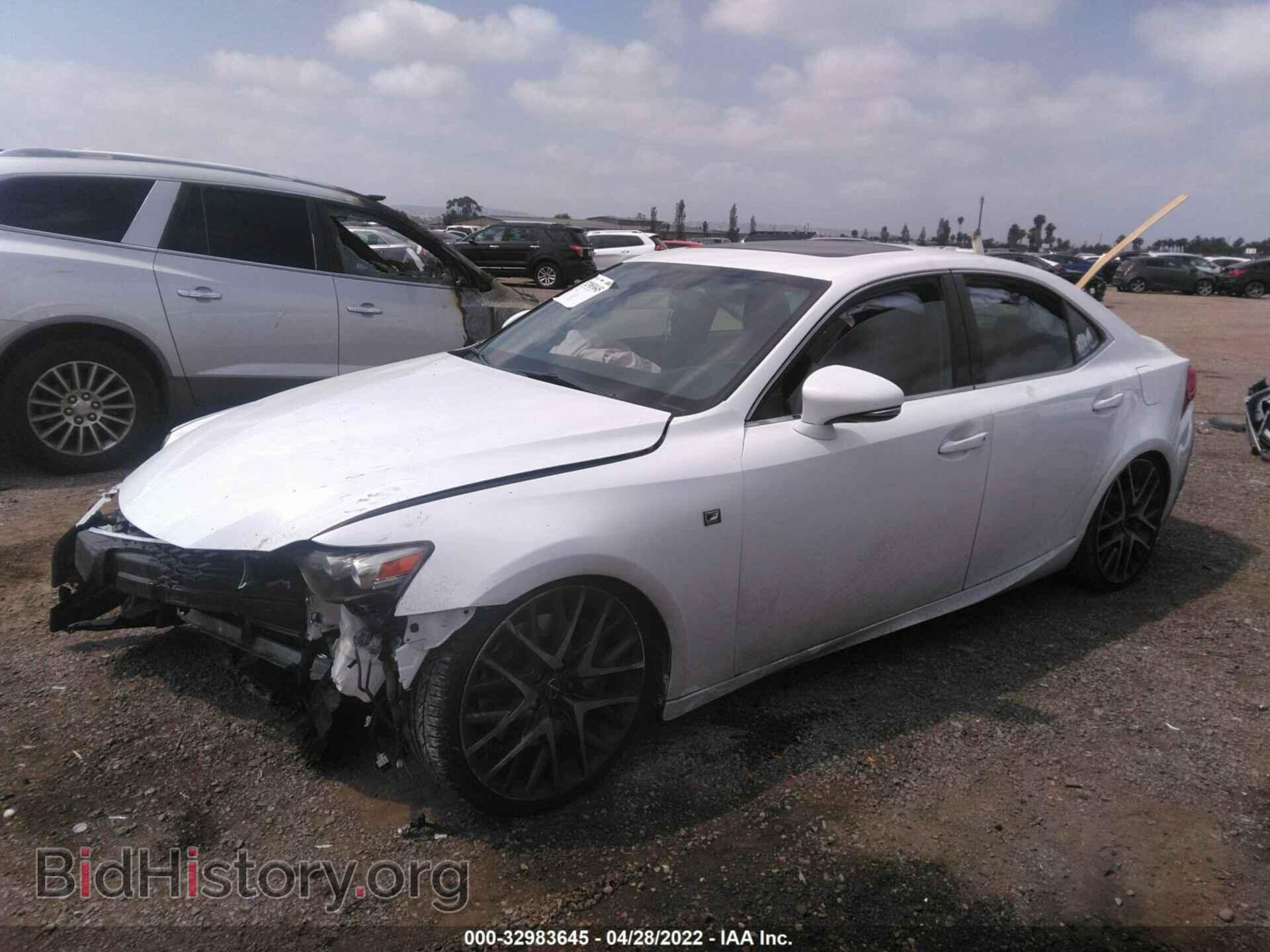 2014 LEXUS IS 350 - VIN: JTHBE1D27E5007161 - Фото 2