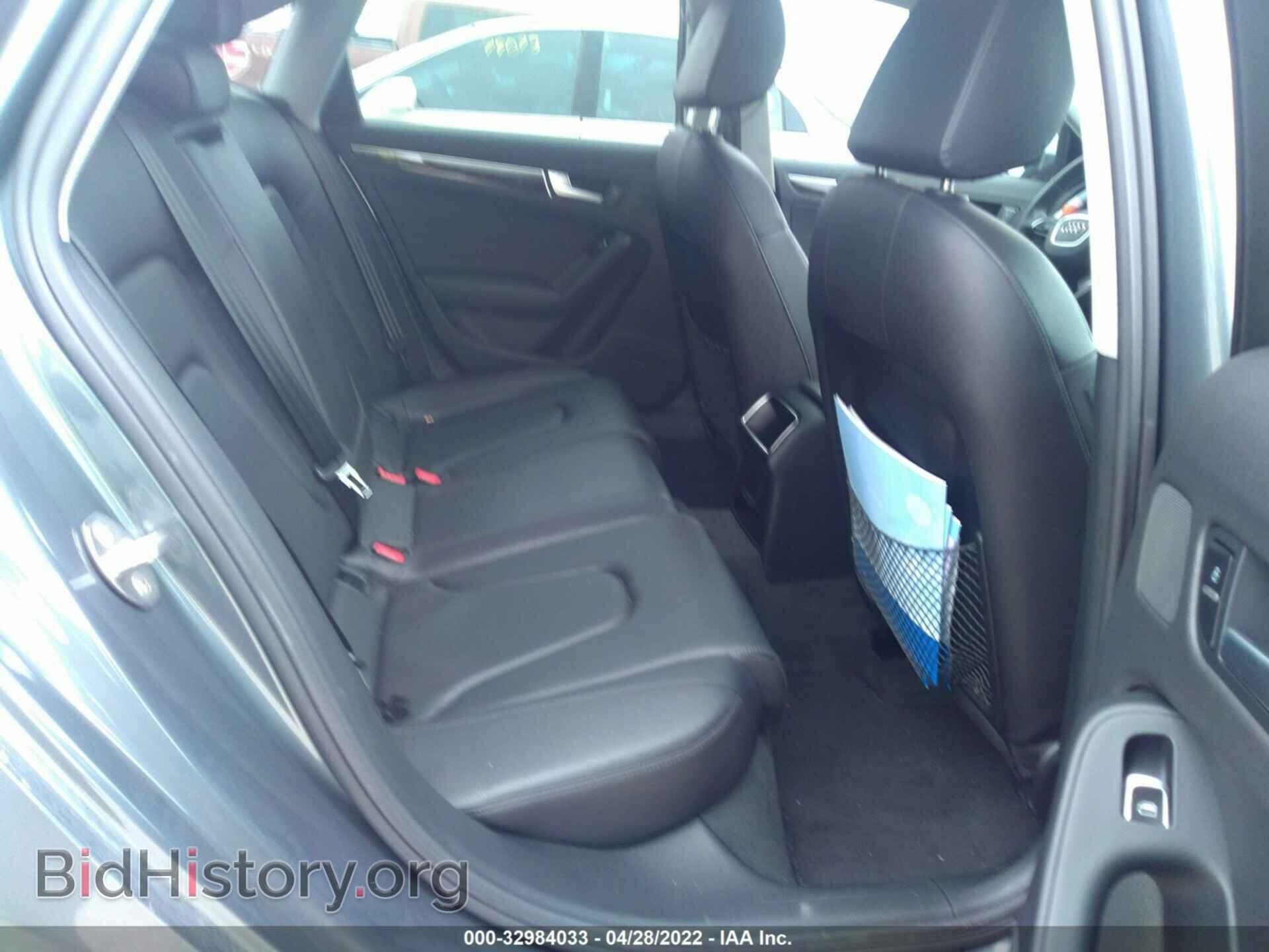 2013 AUDI A4 - VIN: WAUBFAFL9DN046690 - Photo 8