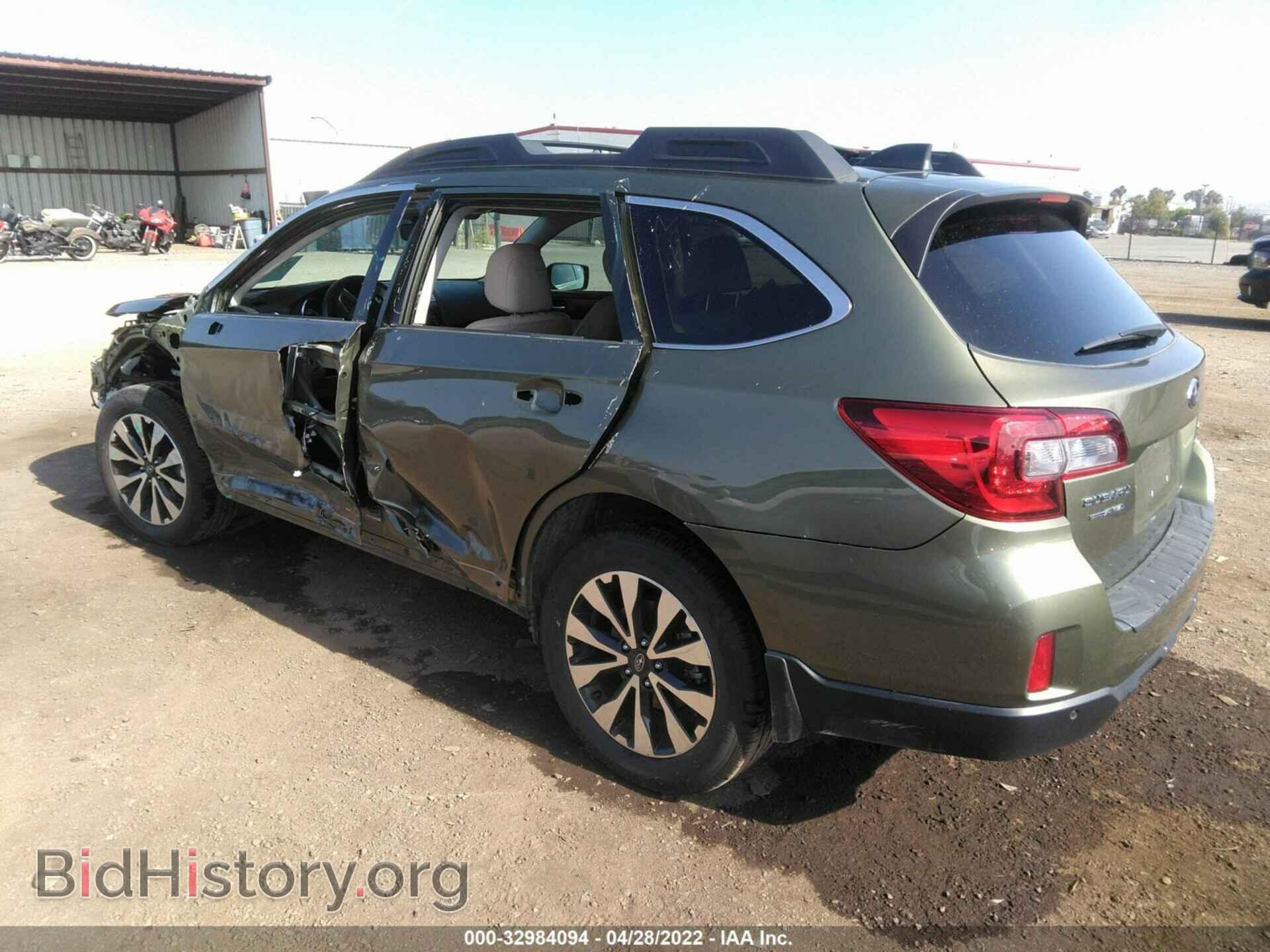 2017 SUBARU OUTBACK - VIN: 4S4BSENC4H3229015 - Фото 3