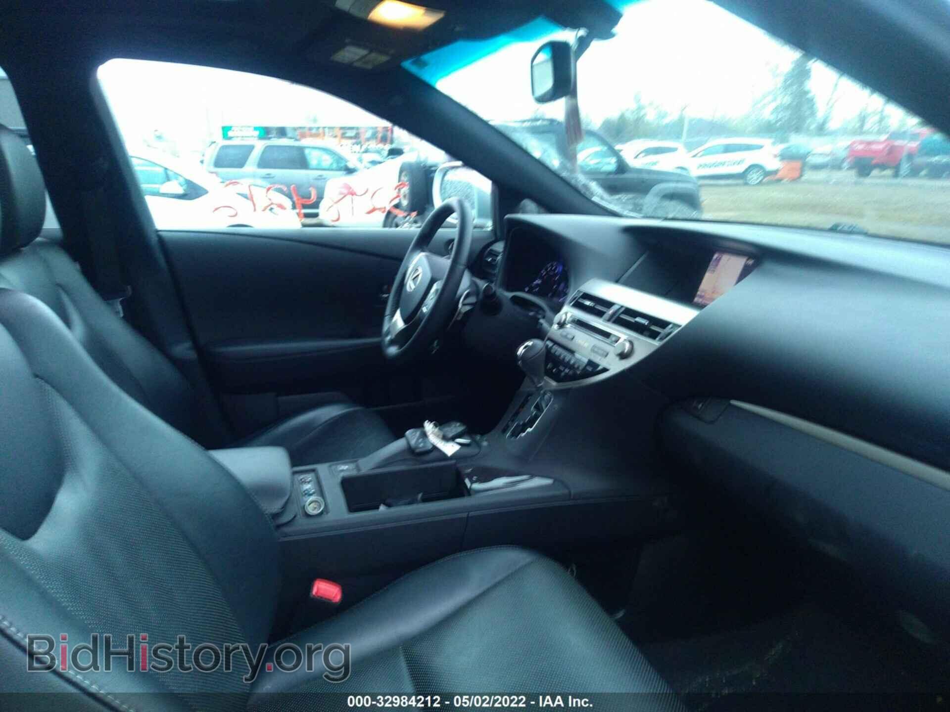 2013 LEXUS RX 350 - VIN: 2T2BK1BAXDC180304 - Фото 5