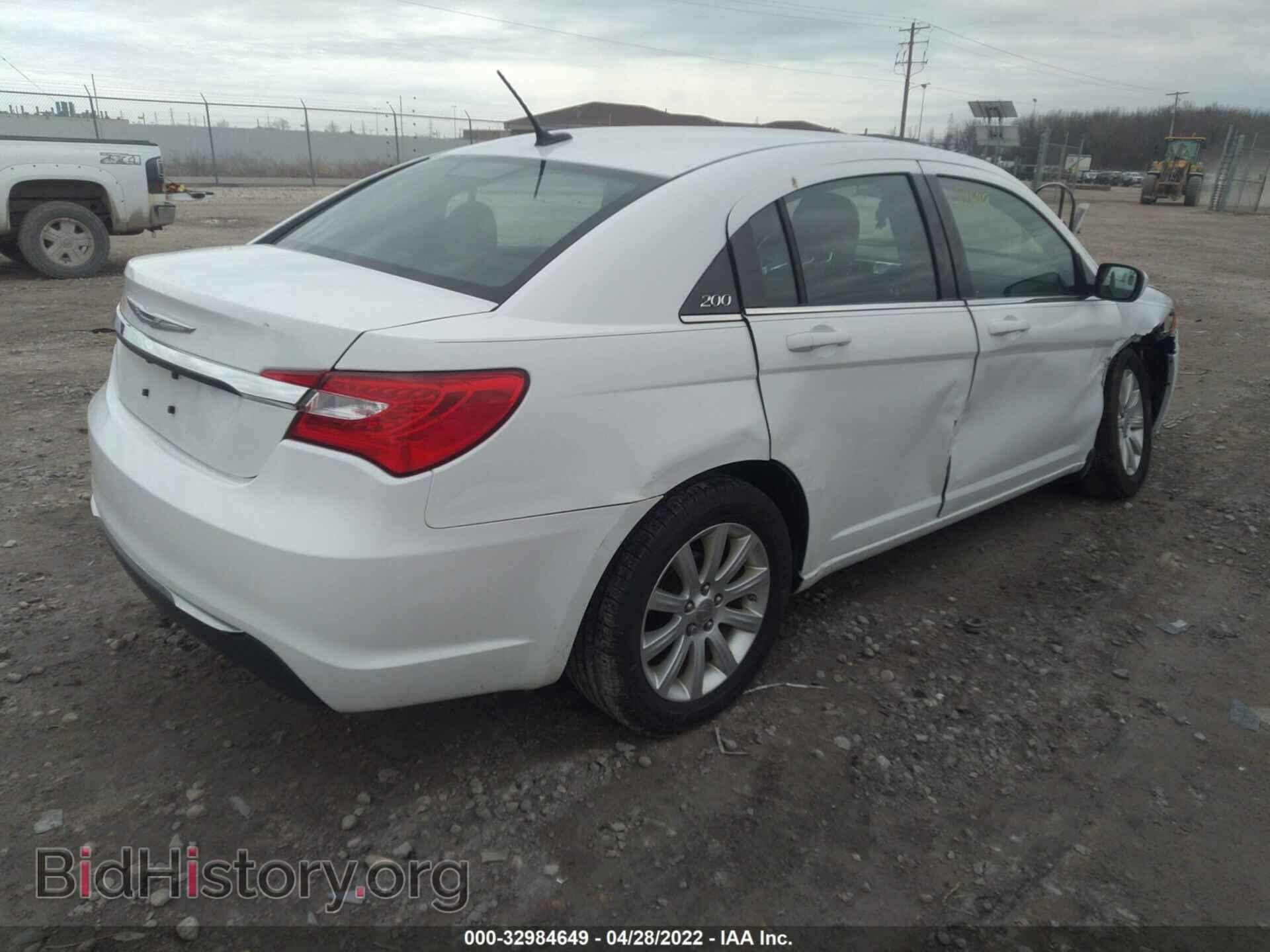 2013 CHRYSLER 200 - VIN: 1C3CCBBB7DN501155 - Фото 4