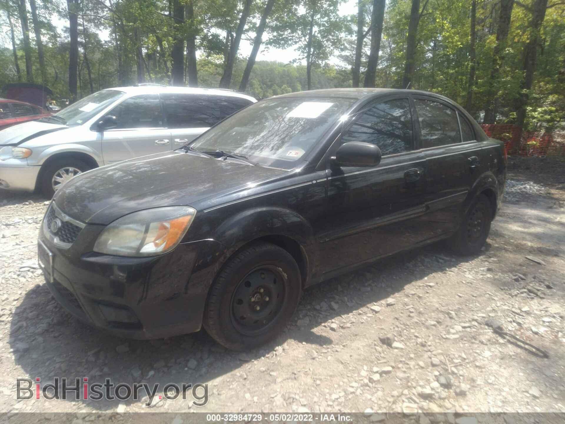 2011 KIA RIO - VIN: KNADH4A36B6732043 - Фото 2