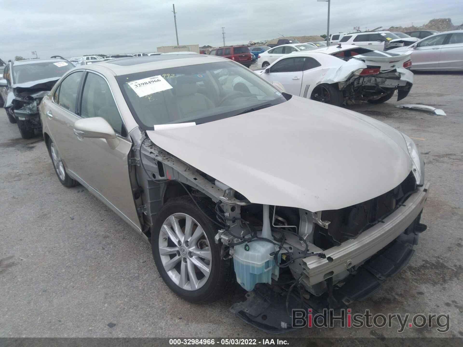 Photo JTHBK1EG2B2444615 - LEXUS ES 350 2011