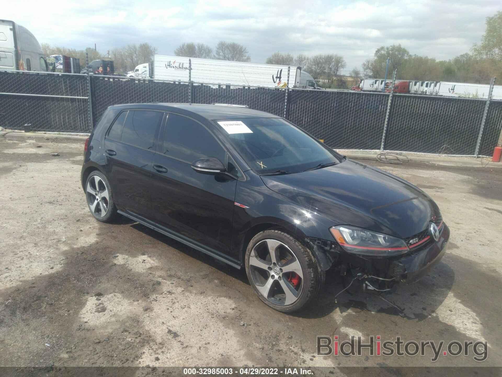 Photo 3VW4T7AU2GM068436 - VOLKSWAGEN GOLF GTI 2016