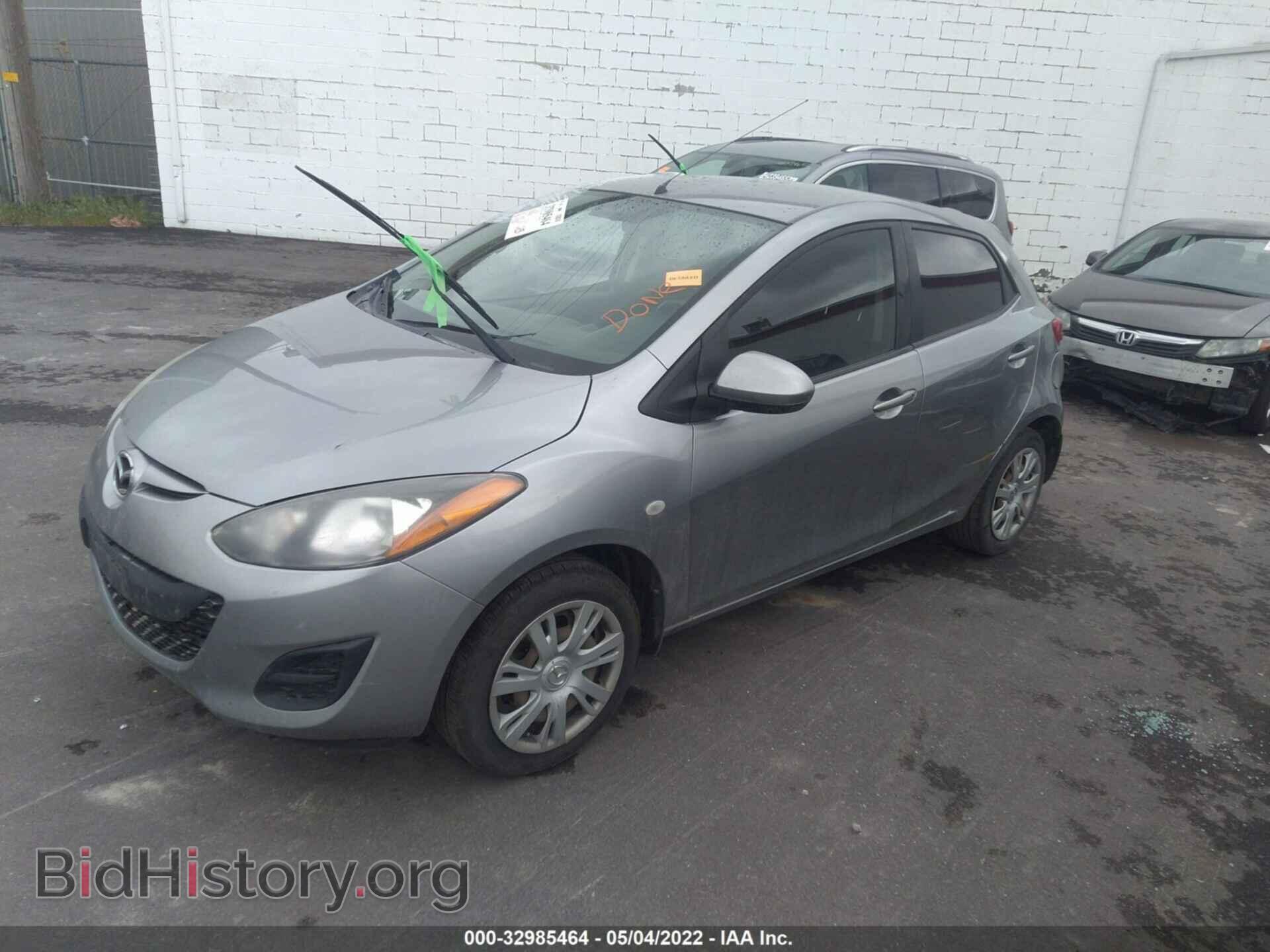 2013 MAZDA MAZDA2 - VIN: JM1DE1KZ0D0159031 - Фото 2