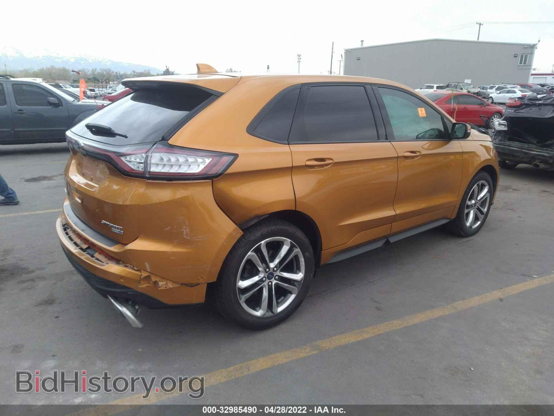 2015 FORD EDGE - VIN: 2FMTK4AP2FBC03825 - Photo 4