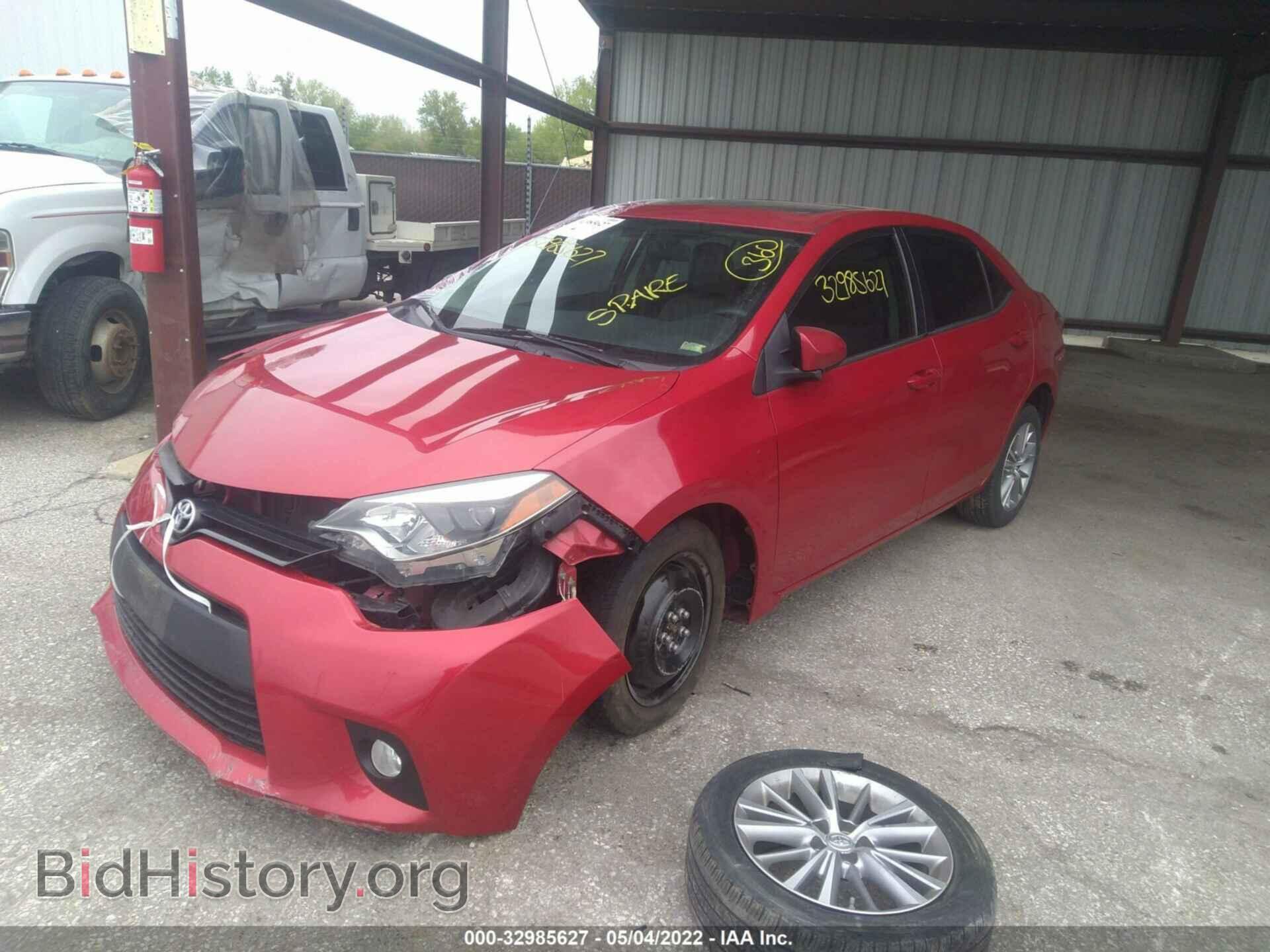 2014 TOYOTA COROLLA - VIN: 5YFBURHE6EP059486 - Фото 2