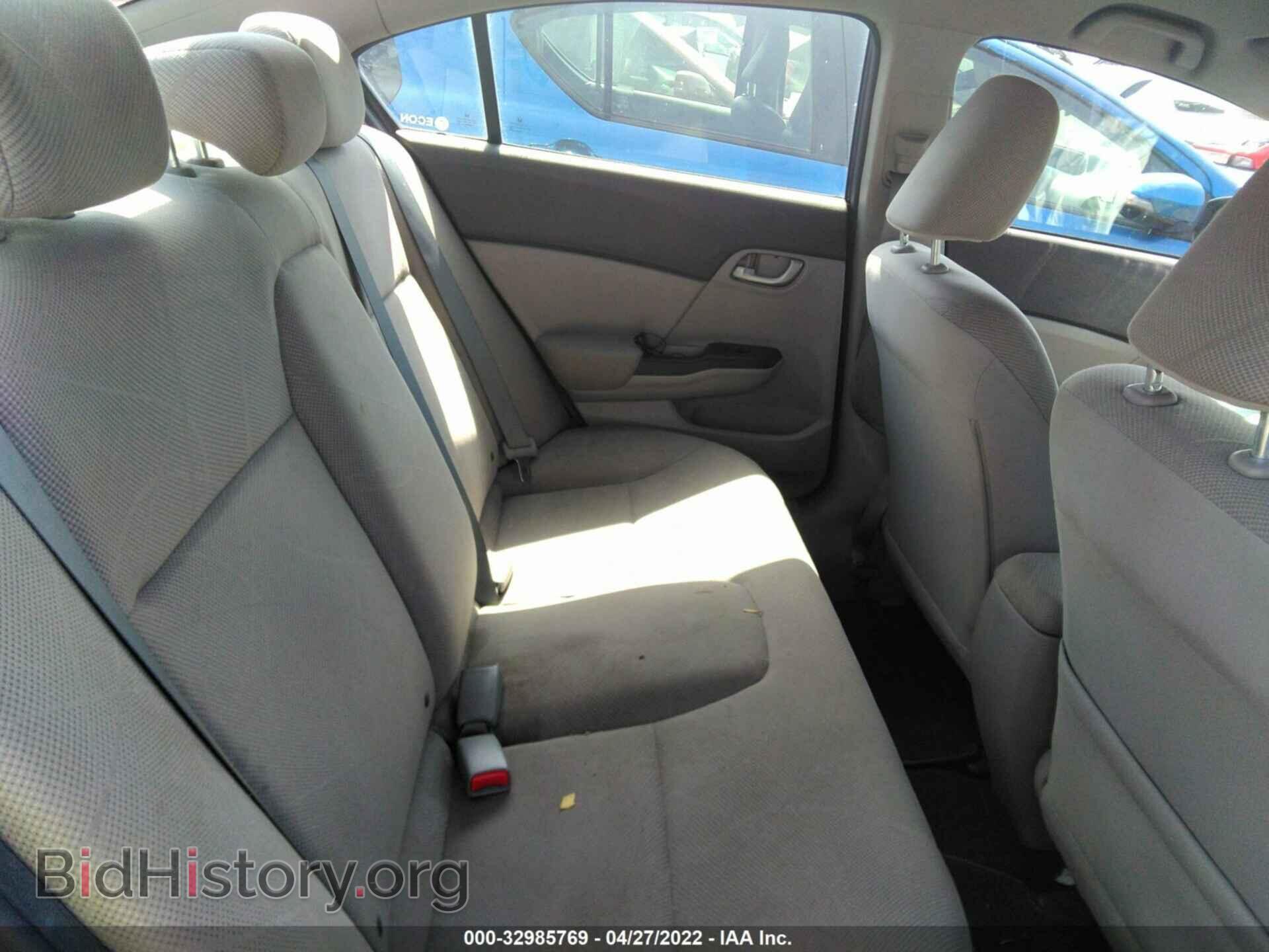 2012 HONDA CIVIC SDN - VIN: 19XFB2F5XCE028628 - Фото 8