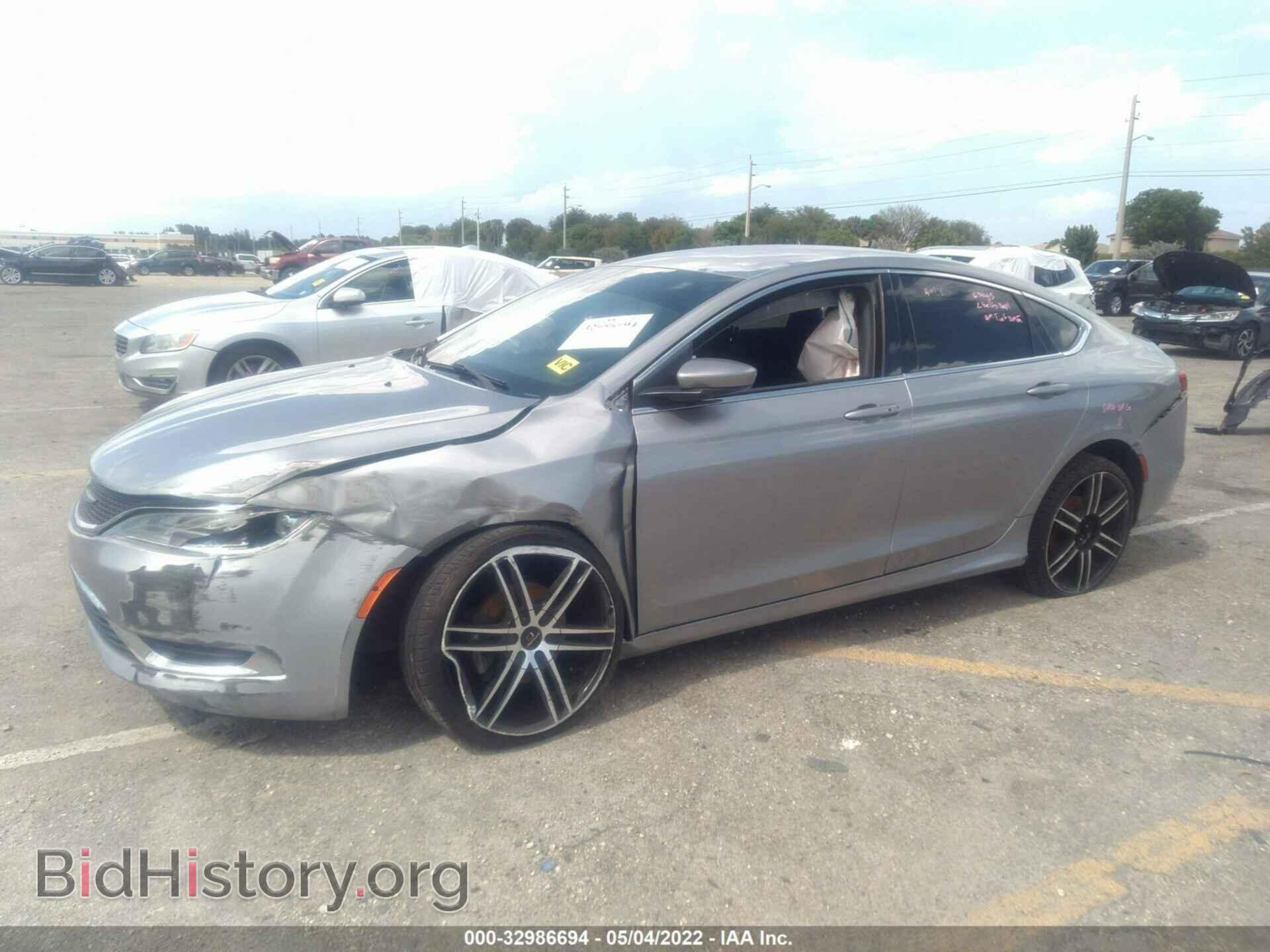 2016 CHRYSLER 200 - VIN: 1C3CCCAB2GN128795 - Фото 2